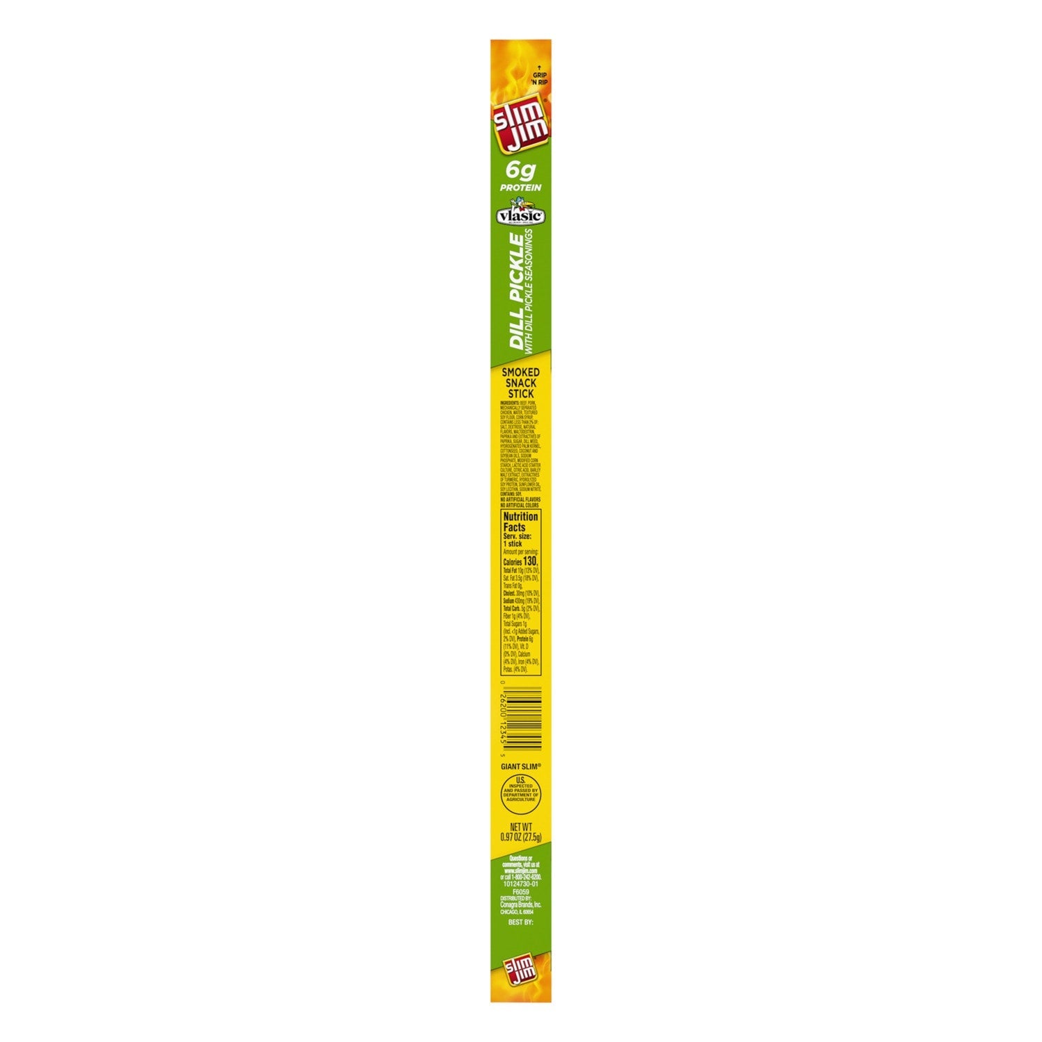 Slim Jim Dill Pickle Snack Stick, 1-ct.