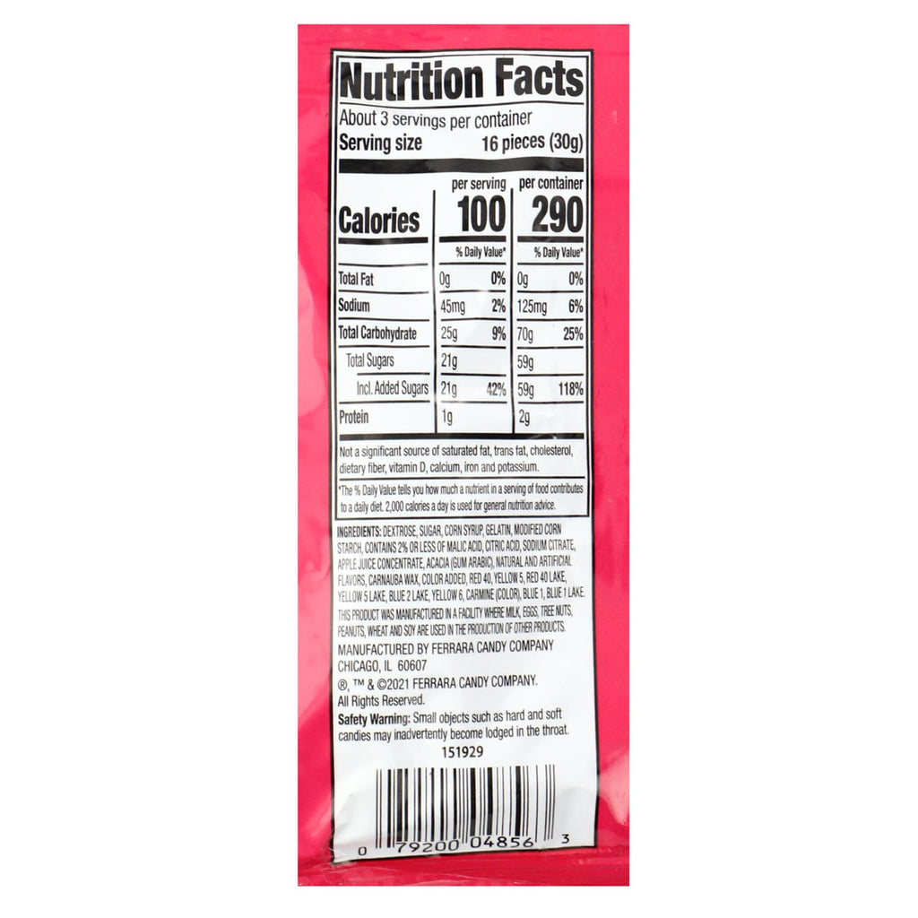 Nerds Candy Gummy Clusters, 3-oz. Bags