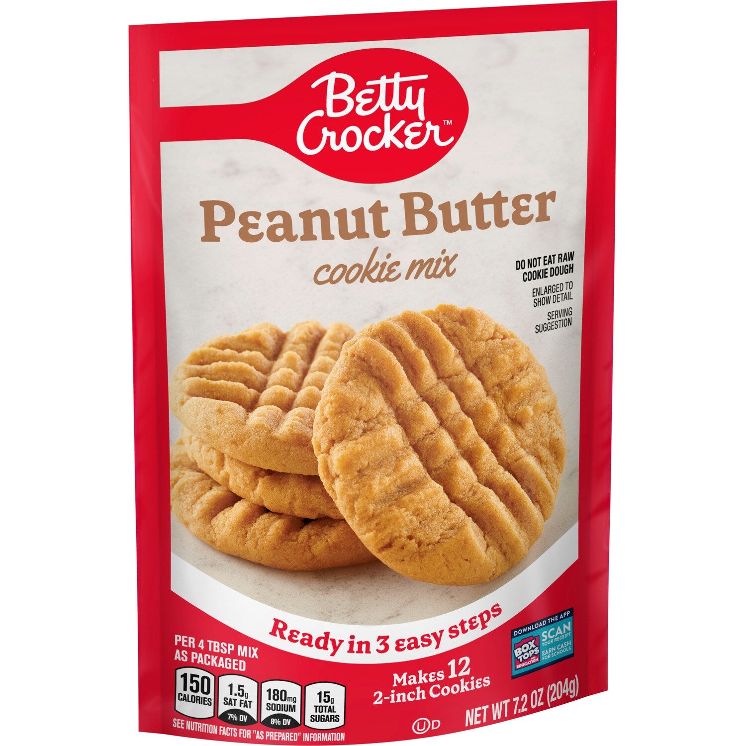 Betty Crocker Peanut Butter Cookie Mix, 7.2-oz.