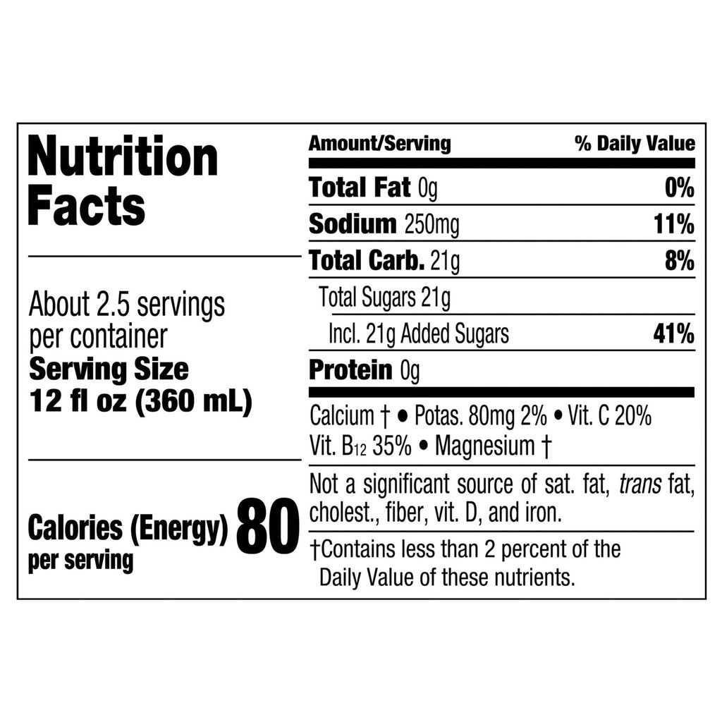 Powerade Electrolyte Enhanced Sour Watermelon Lime Sports Drink, 28-fl oz. Bottles