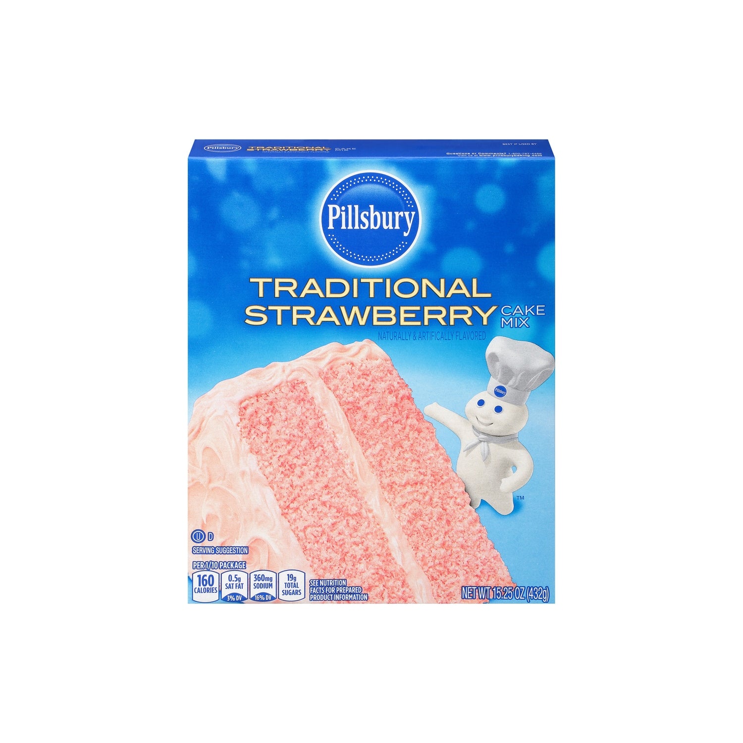 Pillsbury Traditional Strawberry Cake Mix, 1-ct.