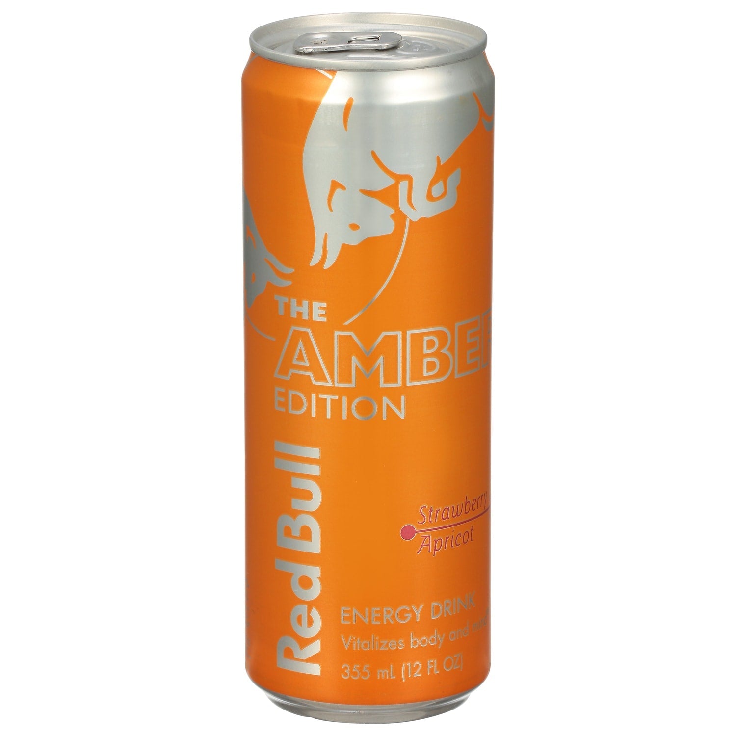 Red Bull Amber Edition Strawberry Apricot Flavored Energy Drink, 1-ct.