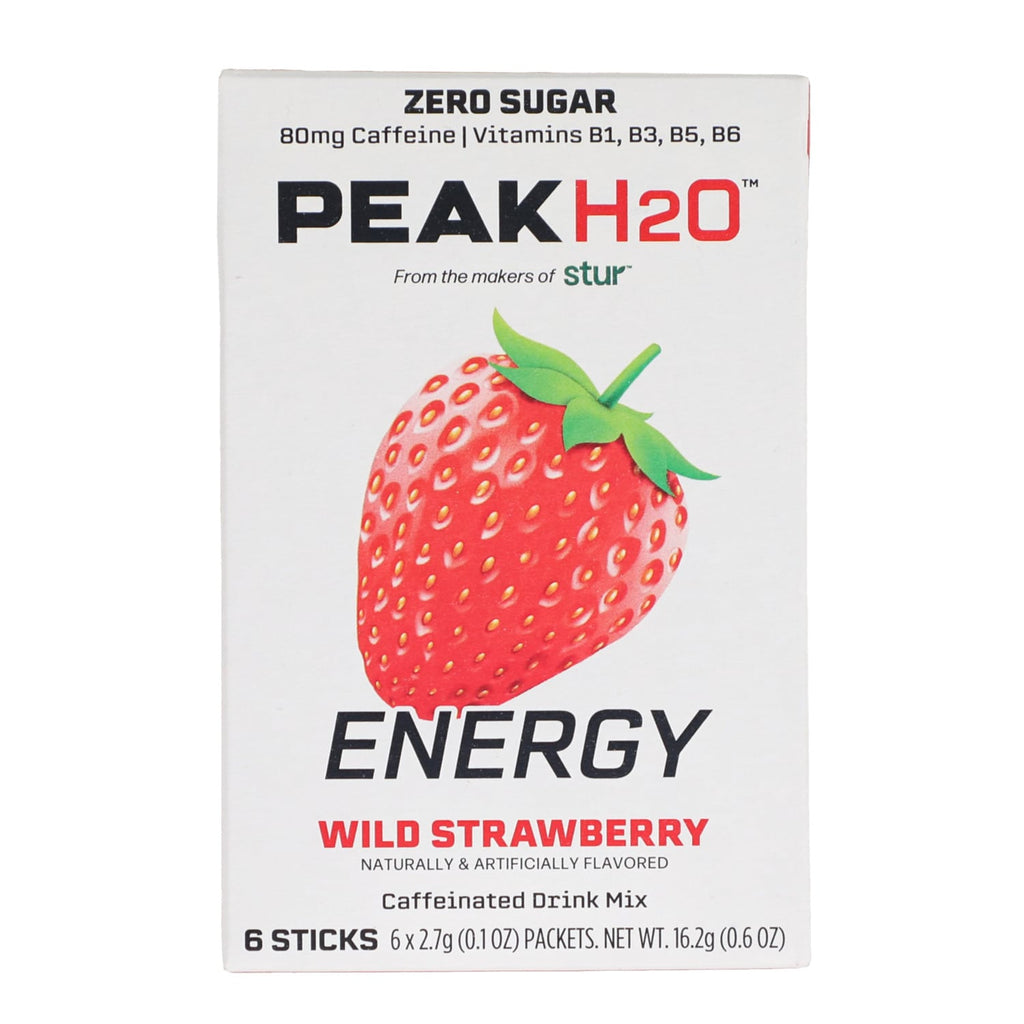 PeakH2O Zero Sugar Strawberry Drink Mix, 1-ct.