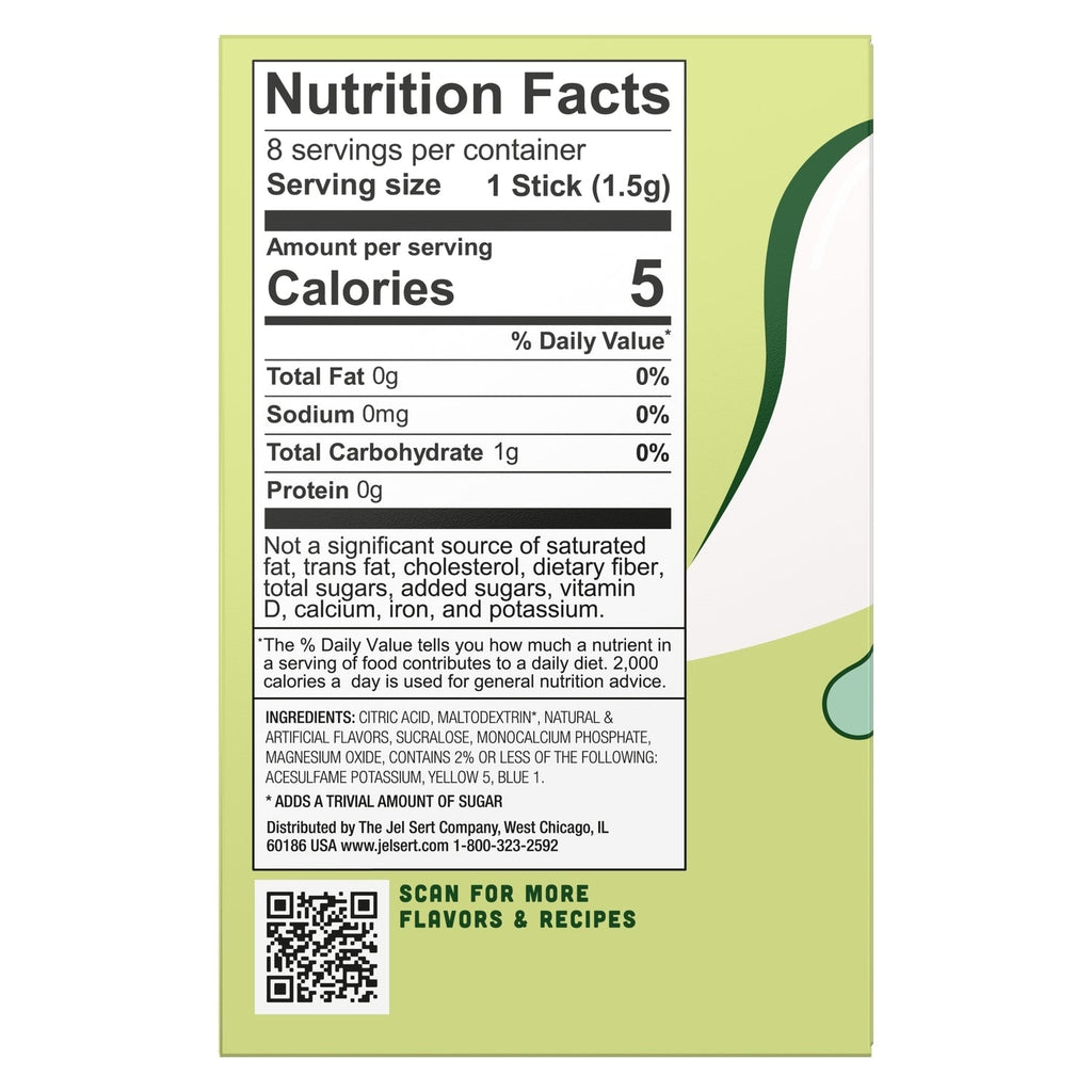 Wylerâs Light Kiwi Lime Drink Mix Sticks, 8-ct.