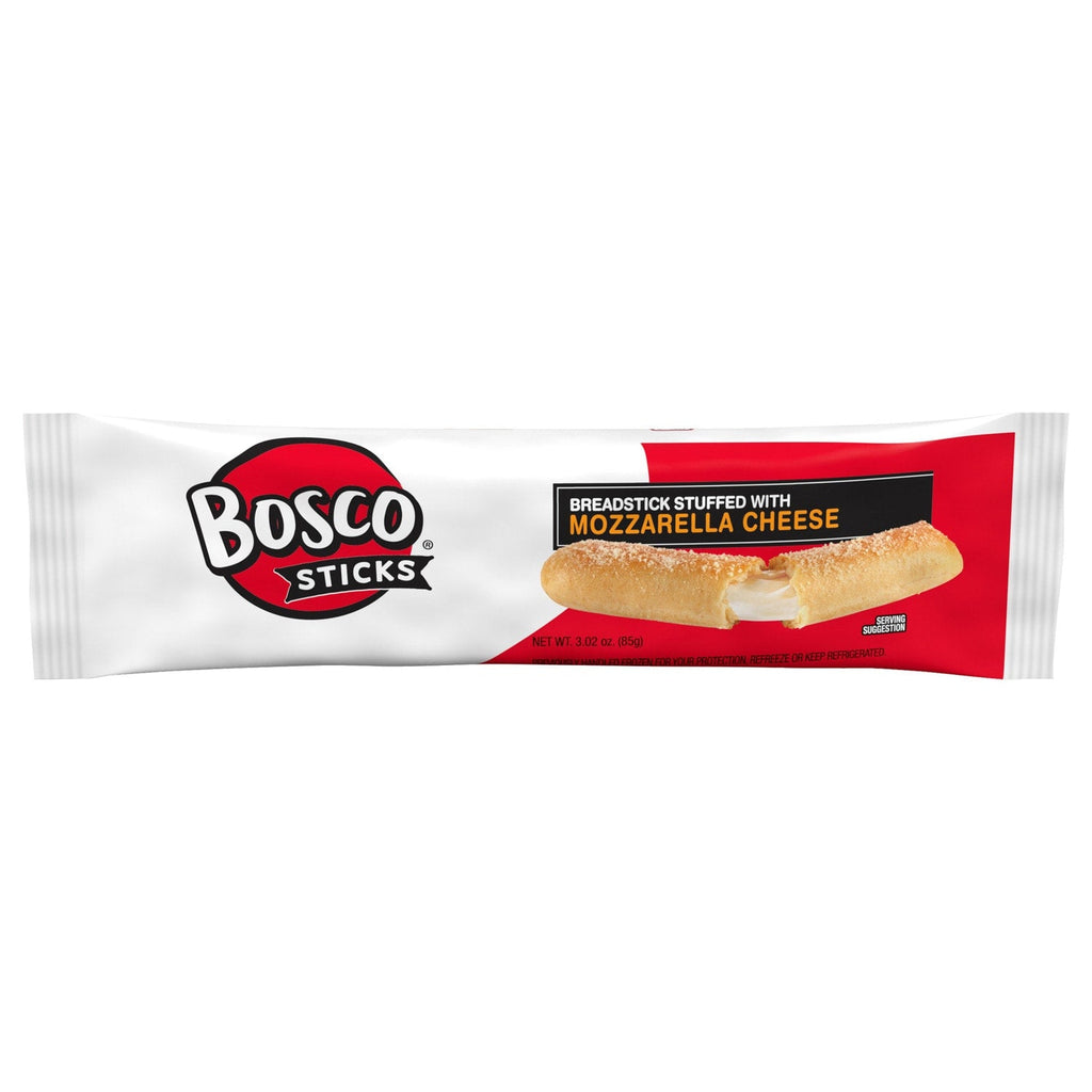 Bosco Frozen Mozzarella Cheese Stuffed Bread Sticks, 3.02 oz.