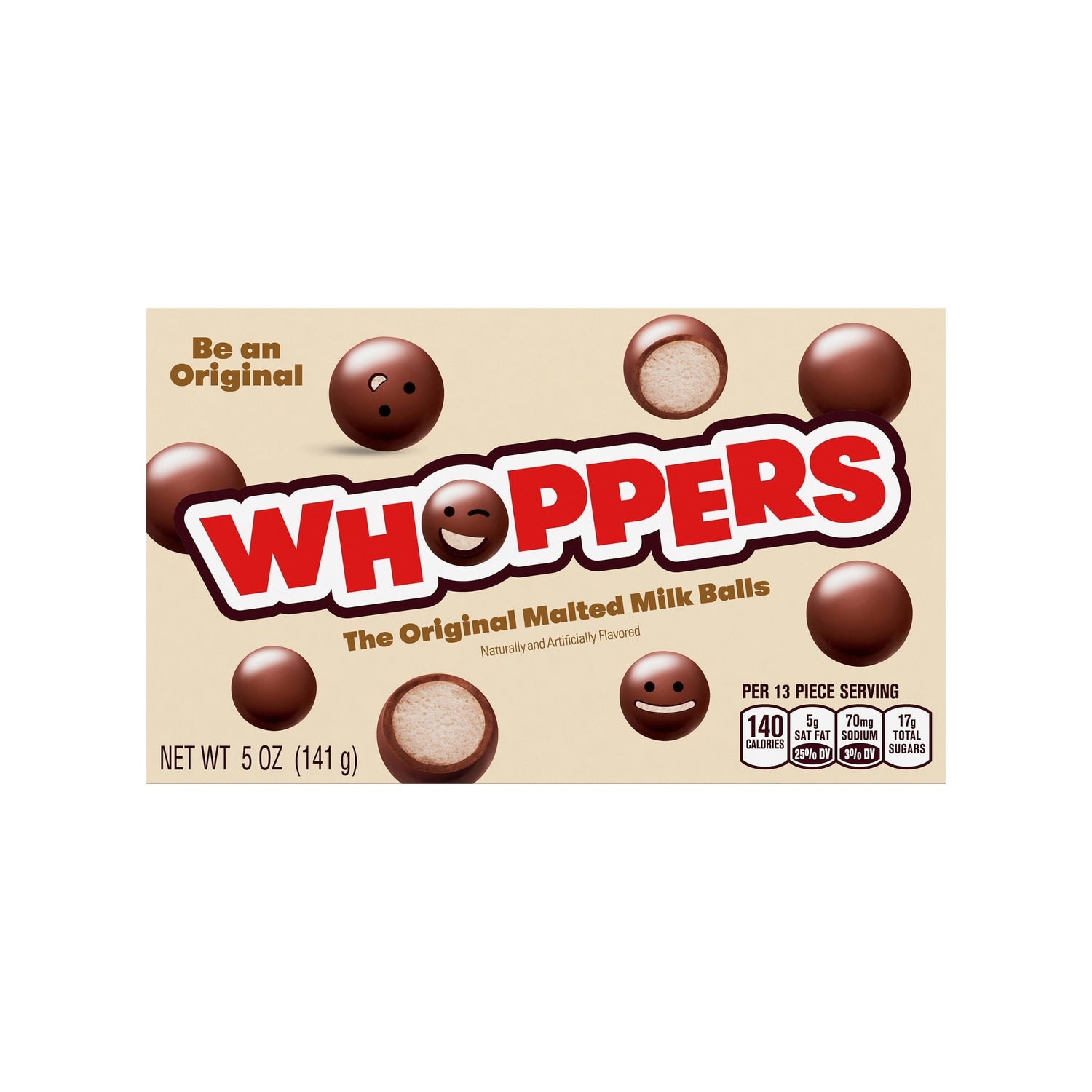 Whoppers Malted Milk Balls, 13-pc Pack.