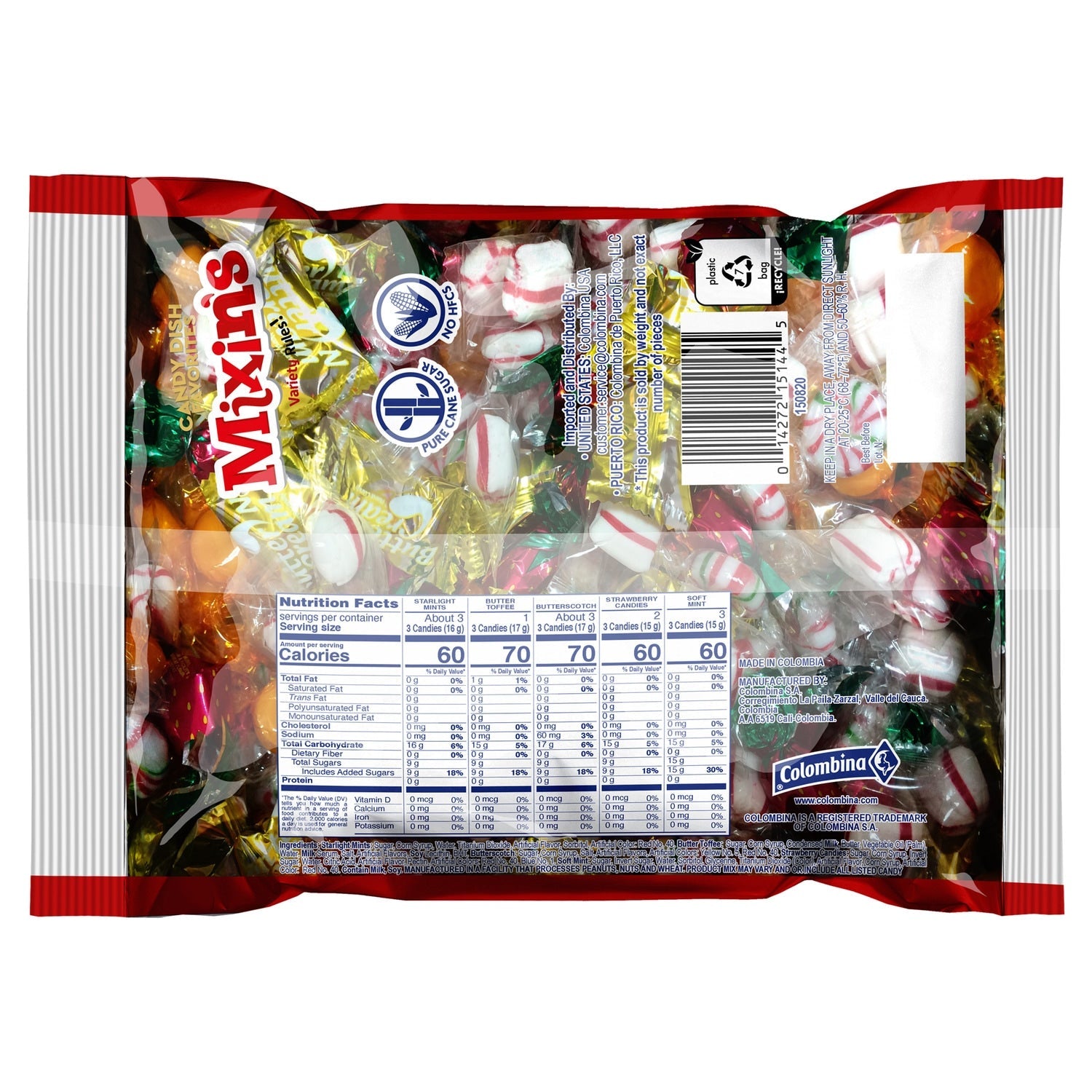 Mixin's Candy, 35-pc Pack.