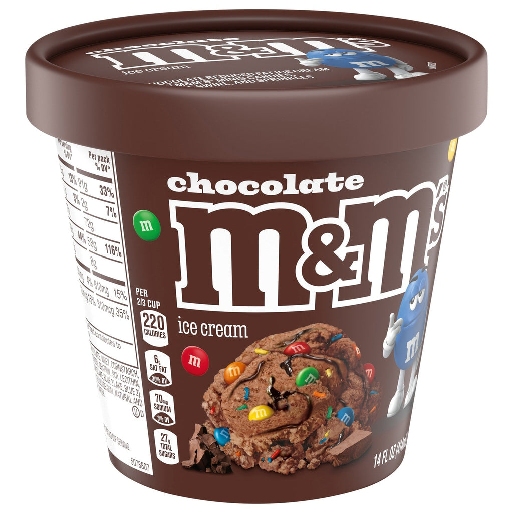 Mars M&amp;M'S Chocolate Ice Cream, 14 oz.