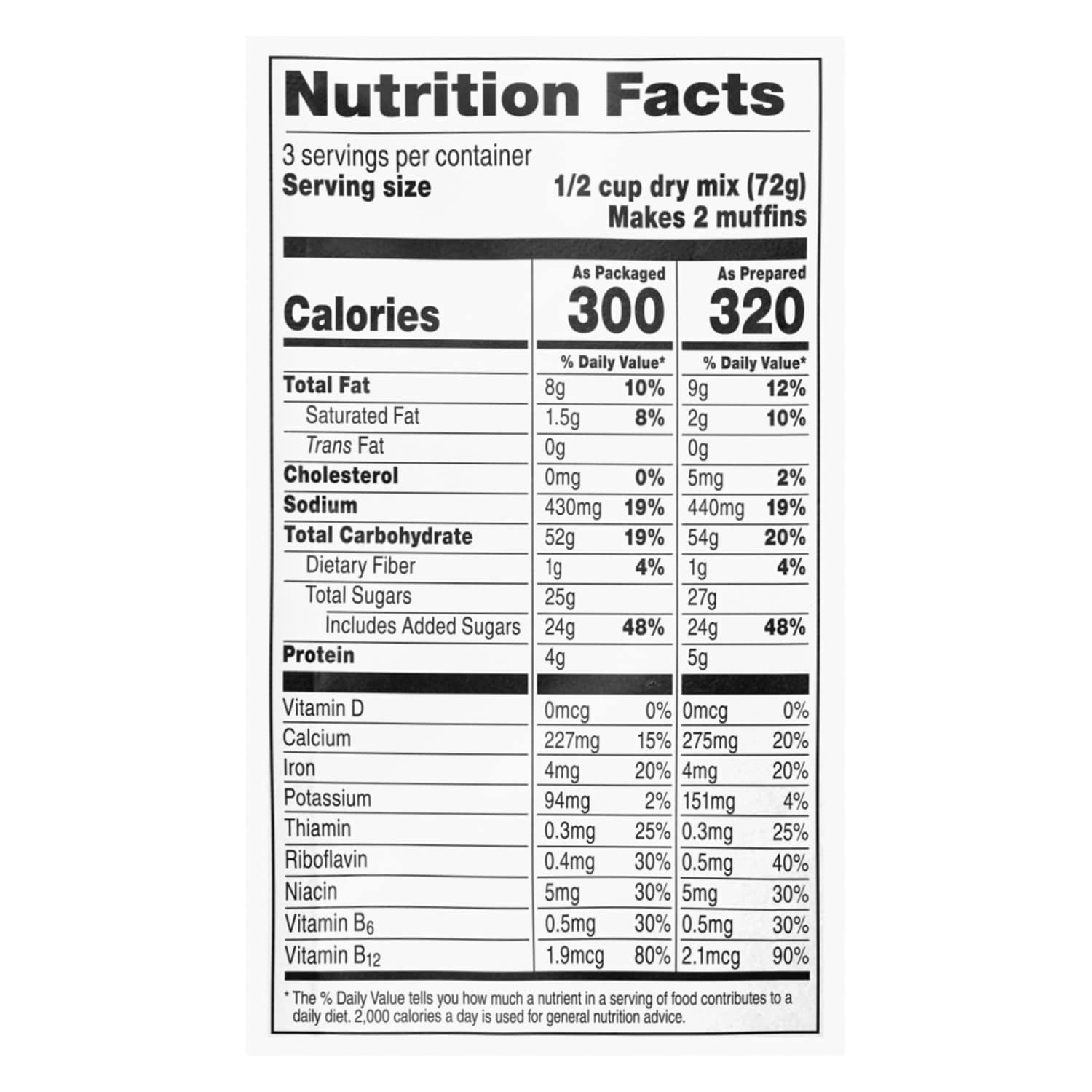 Martha White Banana Nut Muffin Mix, 1-ct.