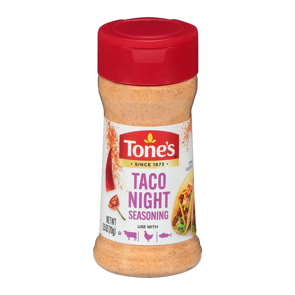 Tone's Taco Night Seasoning, 2.5 oz.