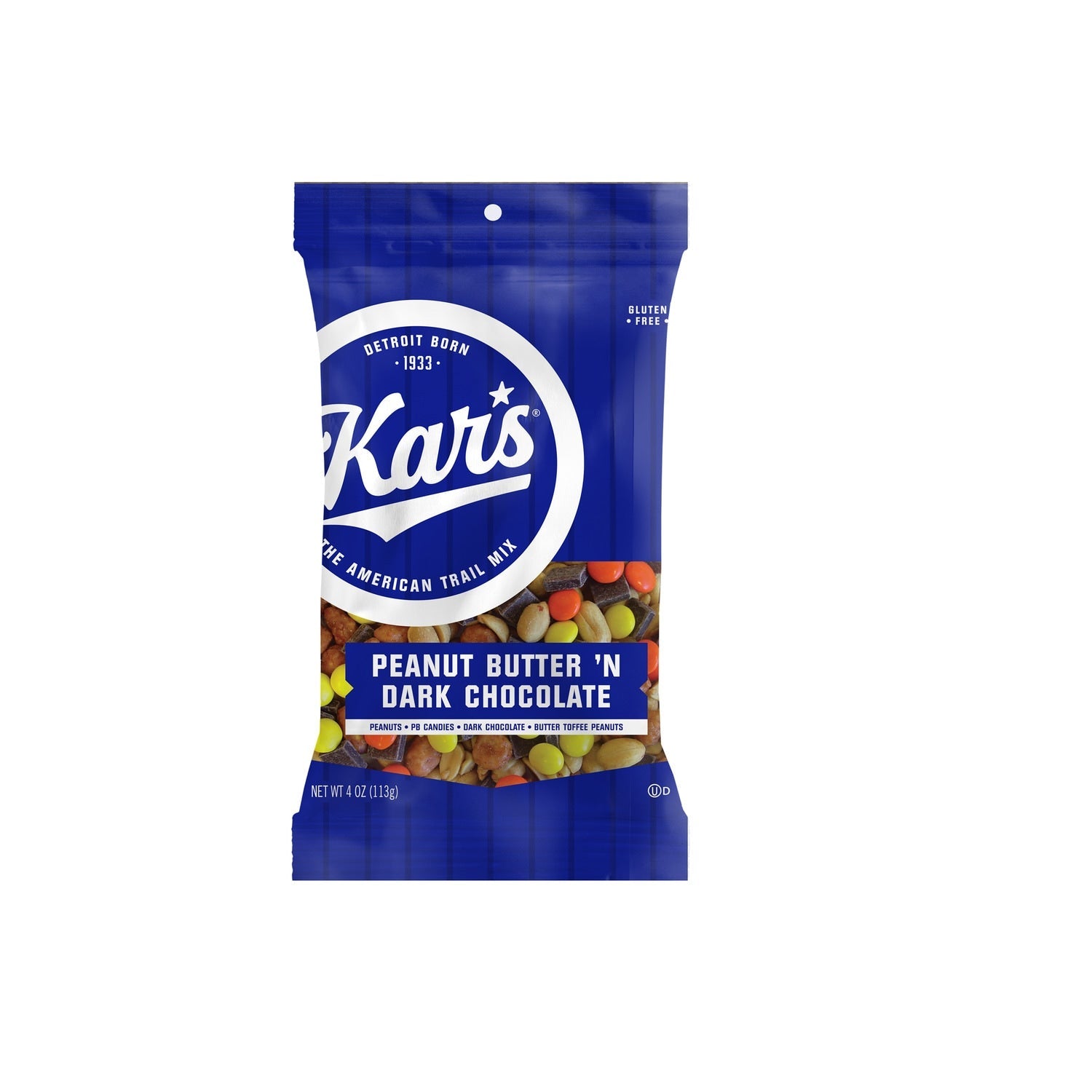 Kar's Peanut Butter 'n Dark Chocolate Trail Mix, 4-oz. 24-ct.
