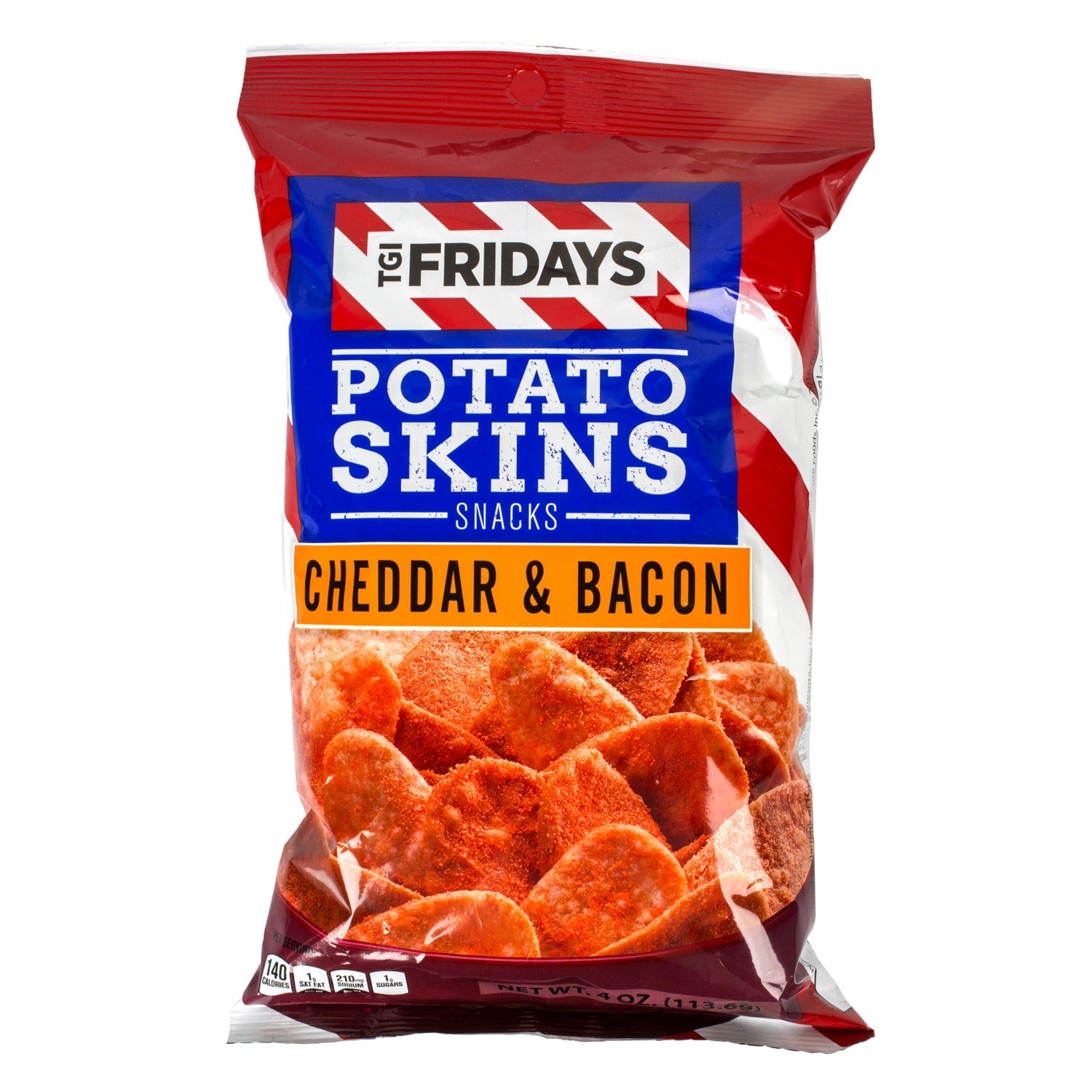 T.G.I. Fridays Cheddar &amp; Bacon Potato Skins Snacks, 4.0-oz.
