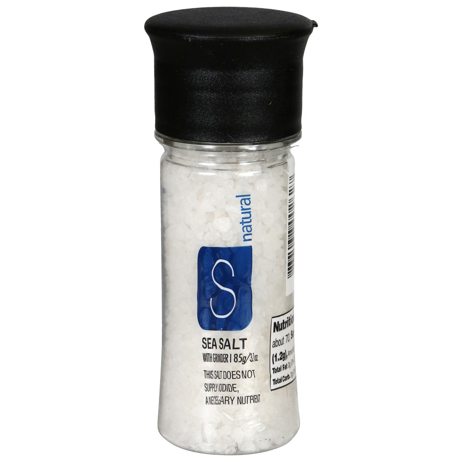 Natural Sea Salt Grinders, 3.1 oz.