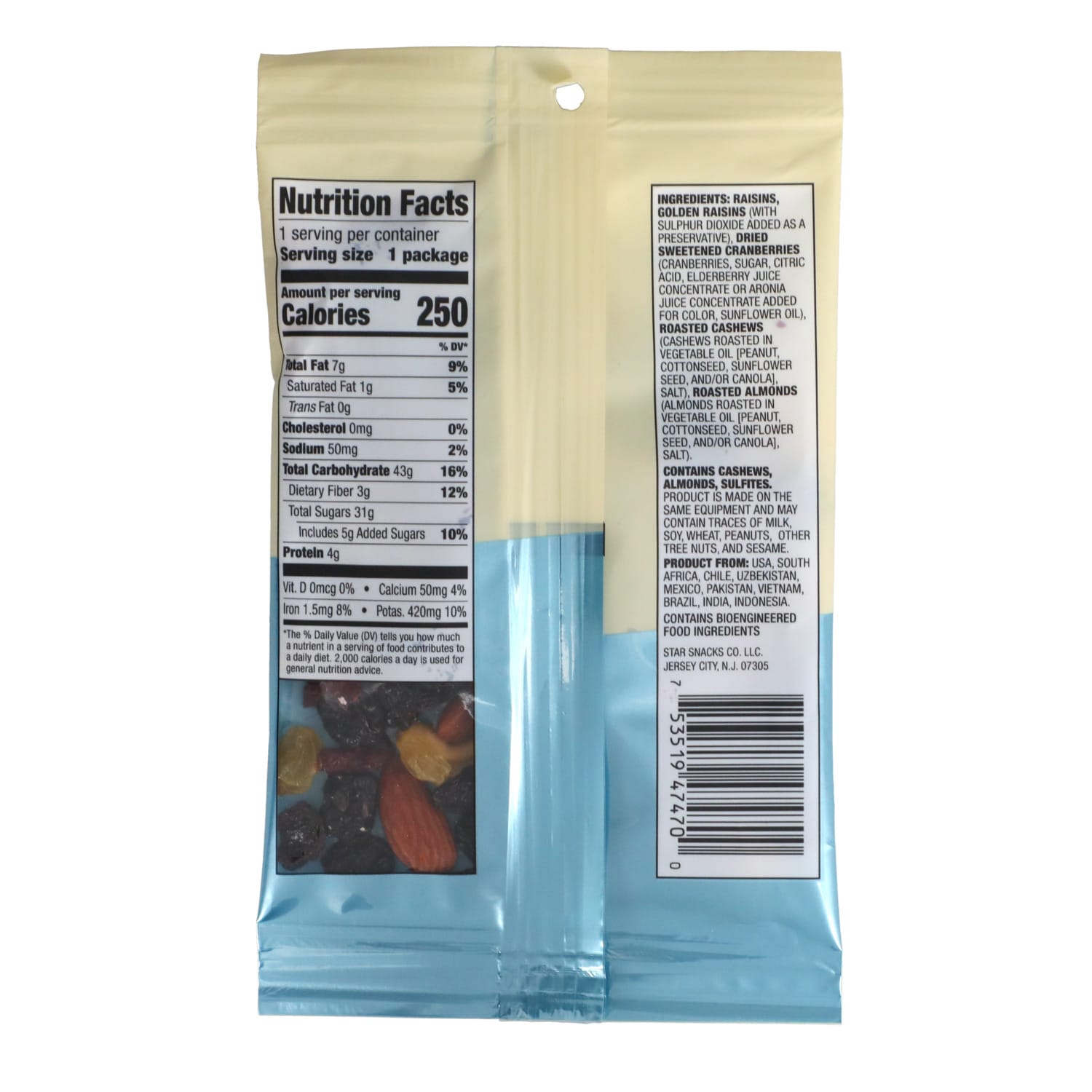 Imperial Nuts Fruit and Nut Blend, 2.25-oz. Bags