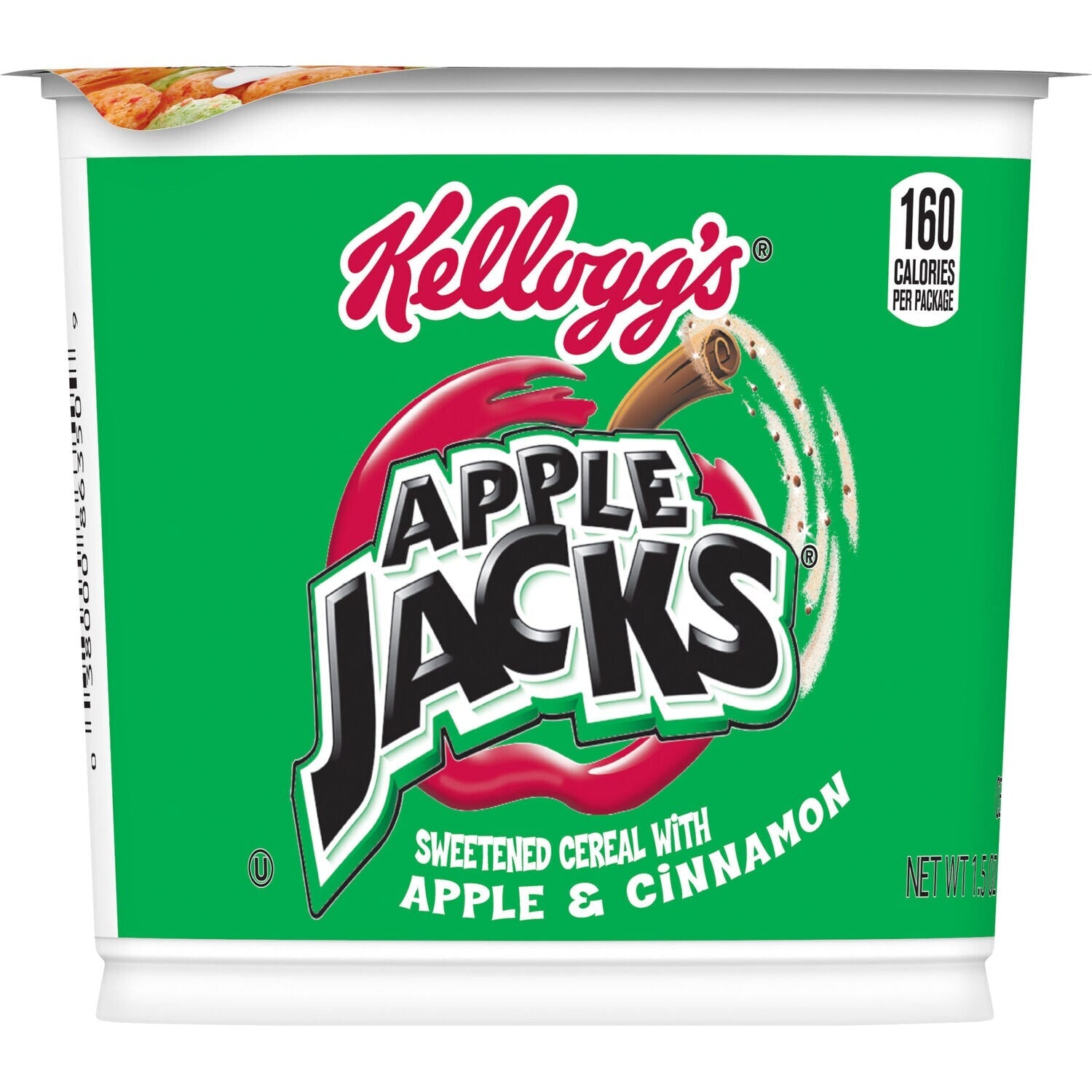 Kellogg's Original Apple Jacks Cereal Cup, 1-ct.