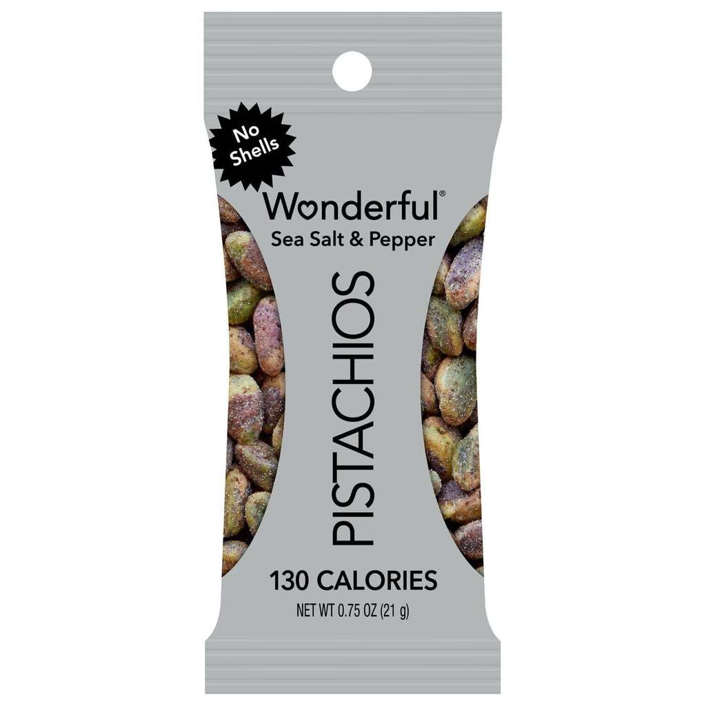 Sea Salt And Pepper Flavored Wonderful Pistachios, 1-ct.