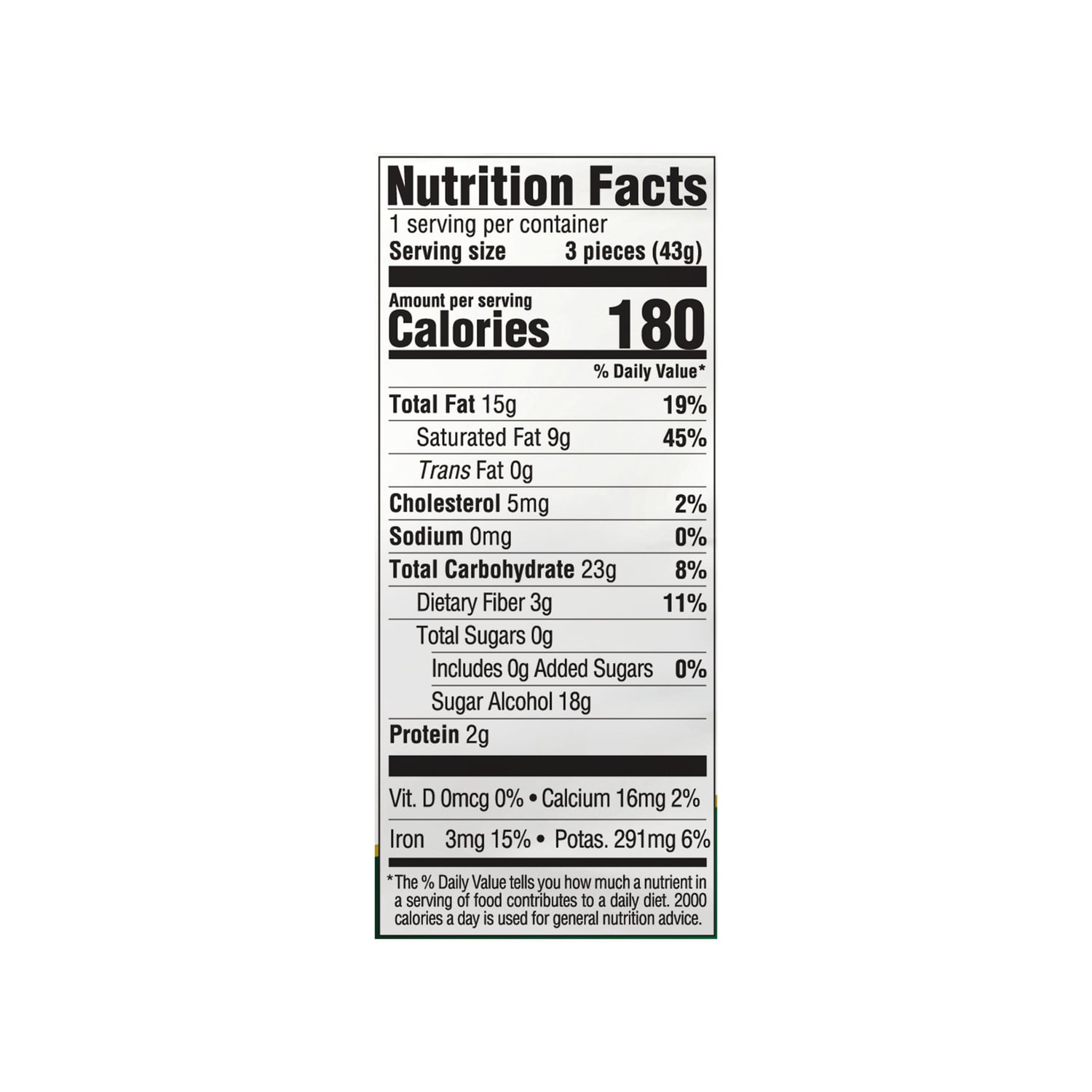 Russel Stover Sugar Free Dark Chocolate Candy, 1-ct.
