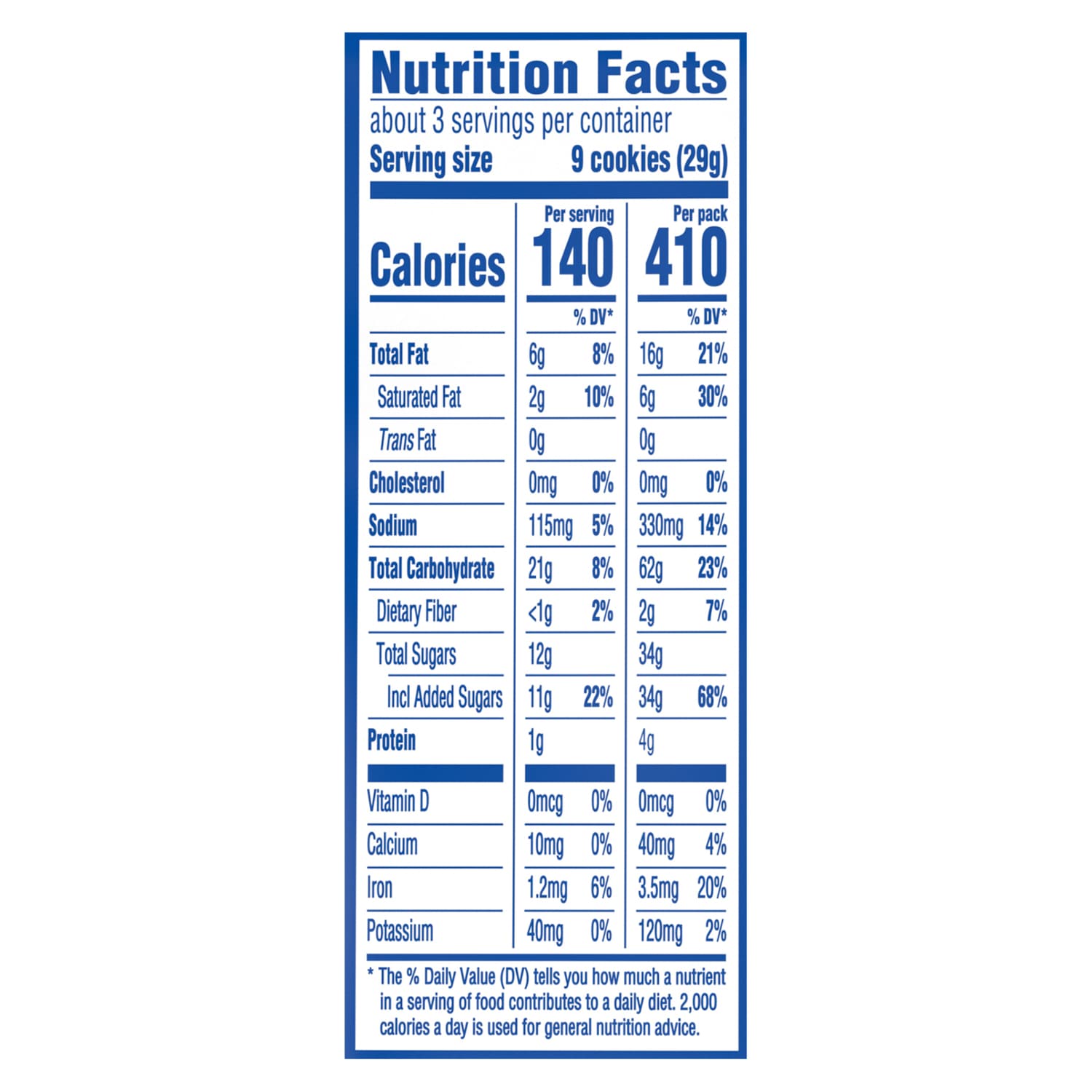 Nabisco Oreo Mini Bite-Size Cookies, 3 oz. Bags