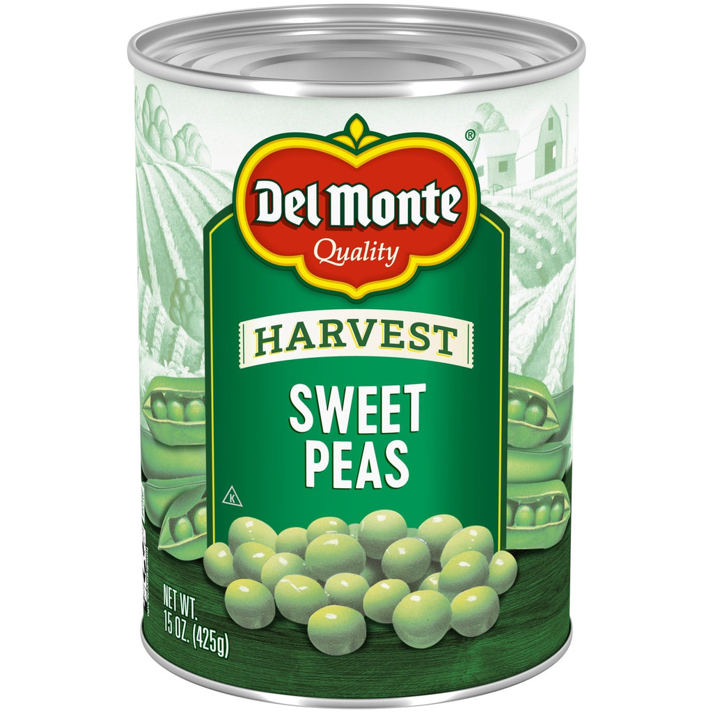 Del Monte Harvest Sweet Peas, 15 oz.