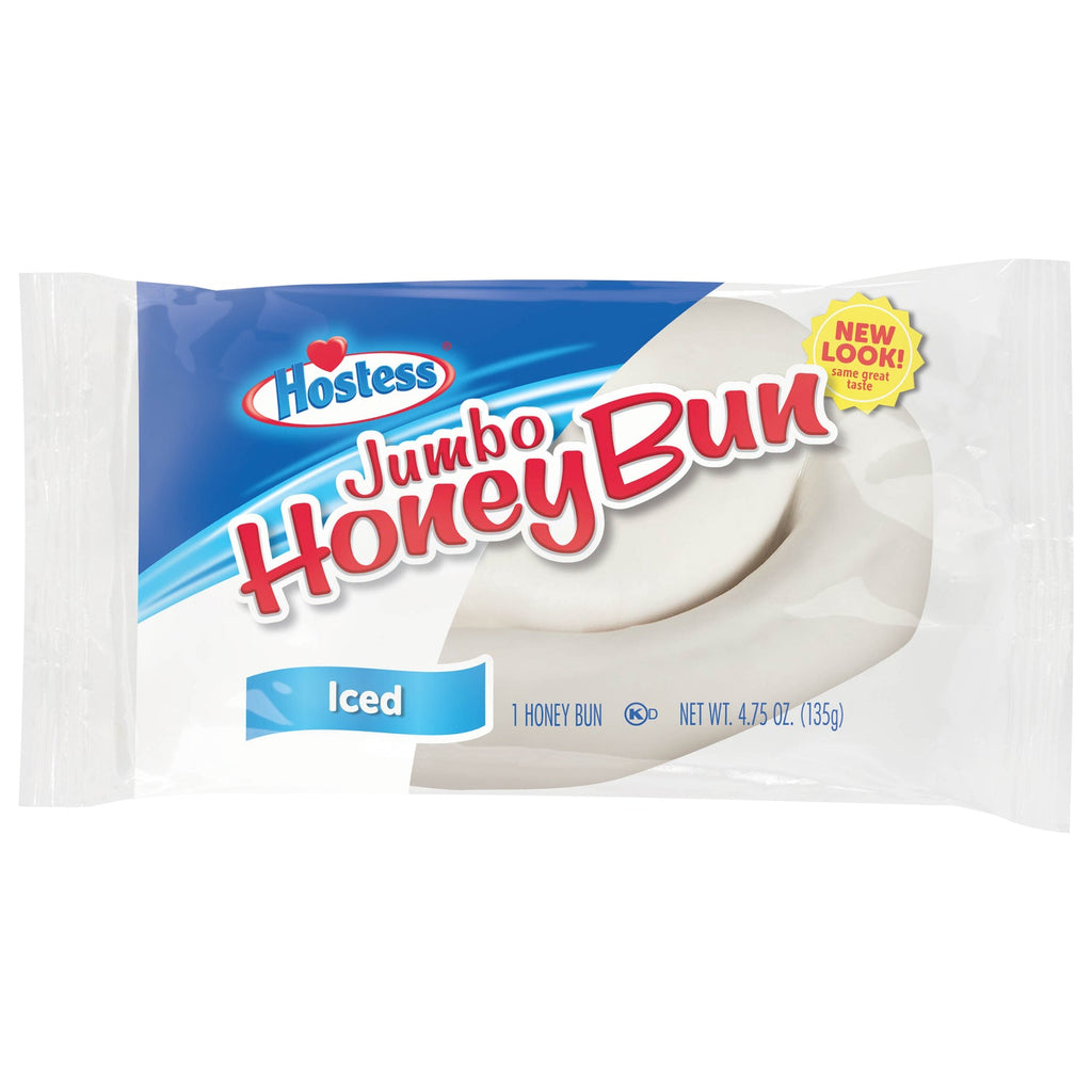 Hostess Jumbo Iced Honey Bun, 1-ct. Pack