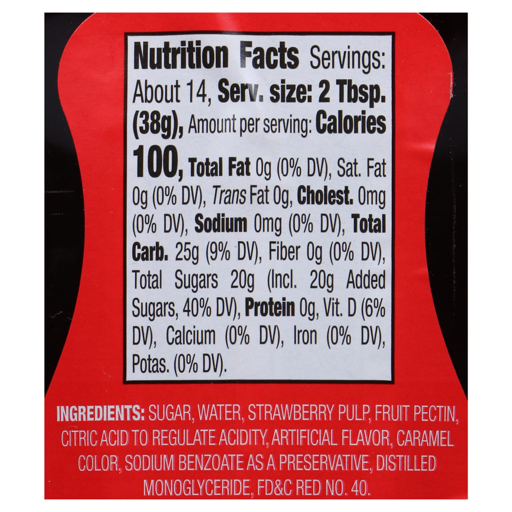 Pampa Strawberry Fruit Spread, 19-oz. Squeeze Bottles