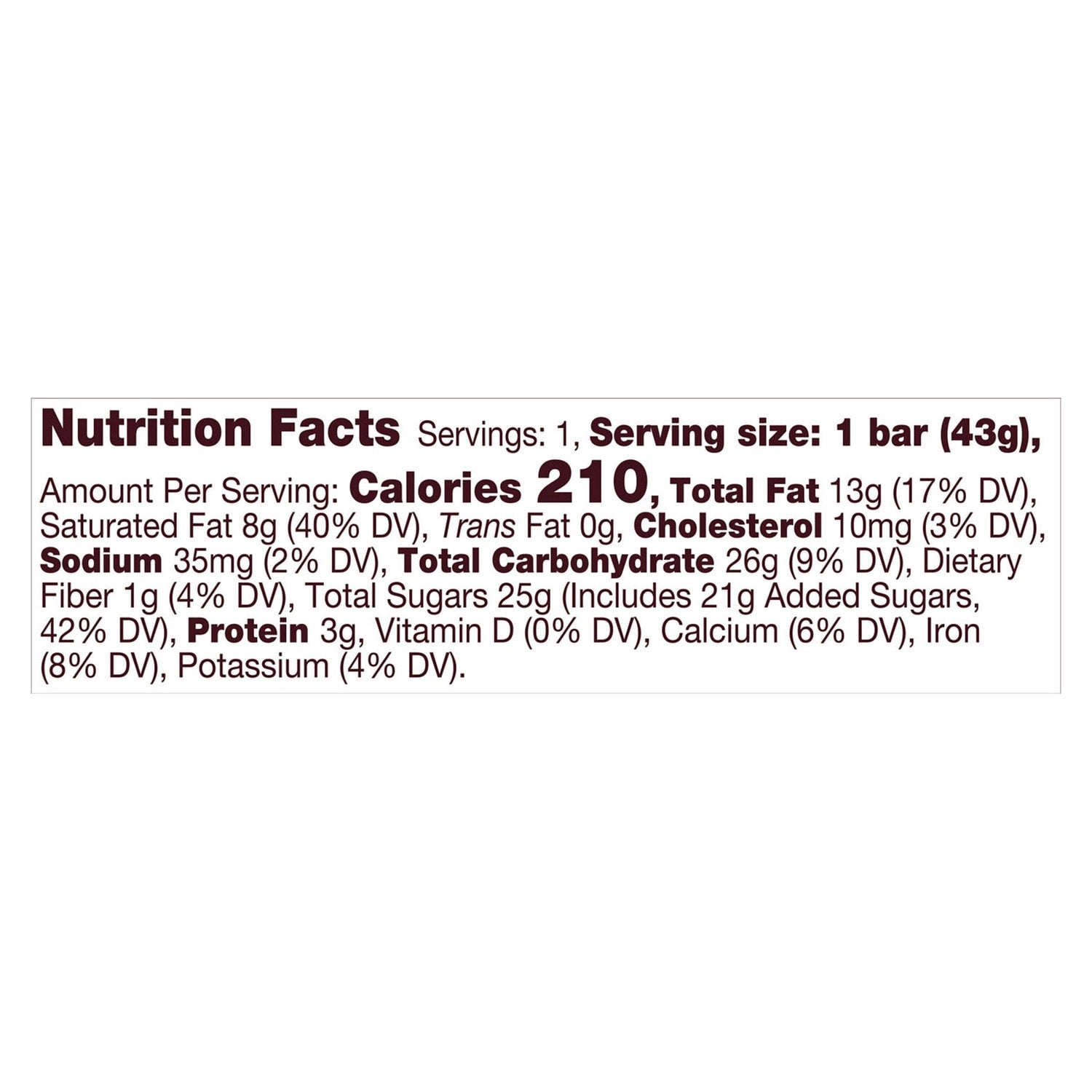 Hershey's Milk Chocolate Candy Bar, 1-ct.