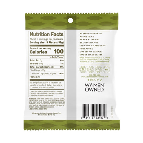 Albanese True To Fruit American Favorite Gummy Candy, 1-ct.