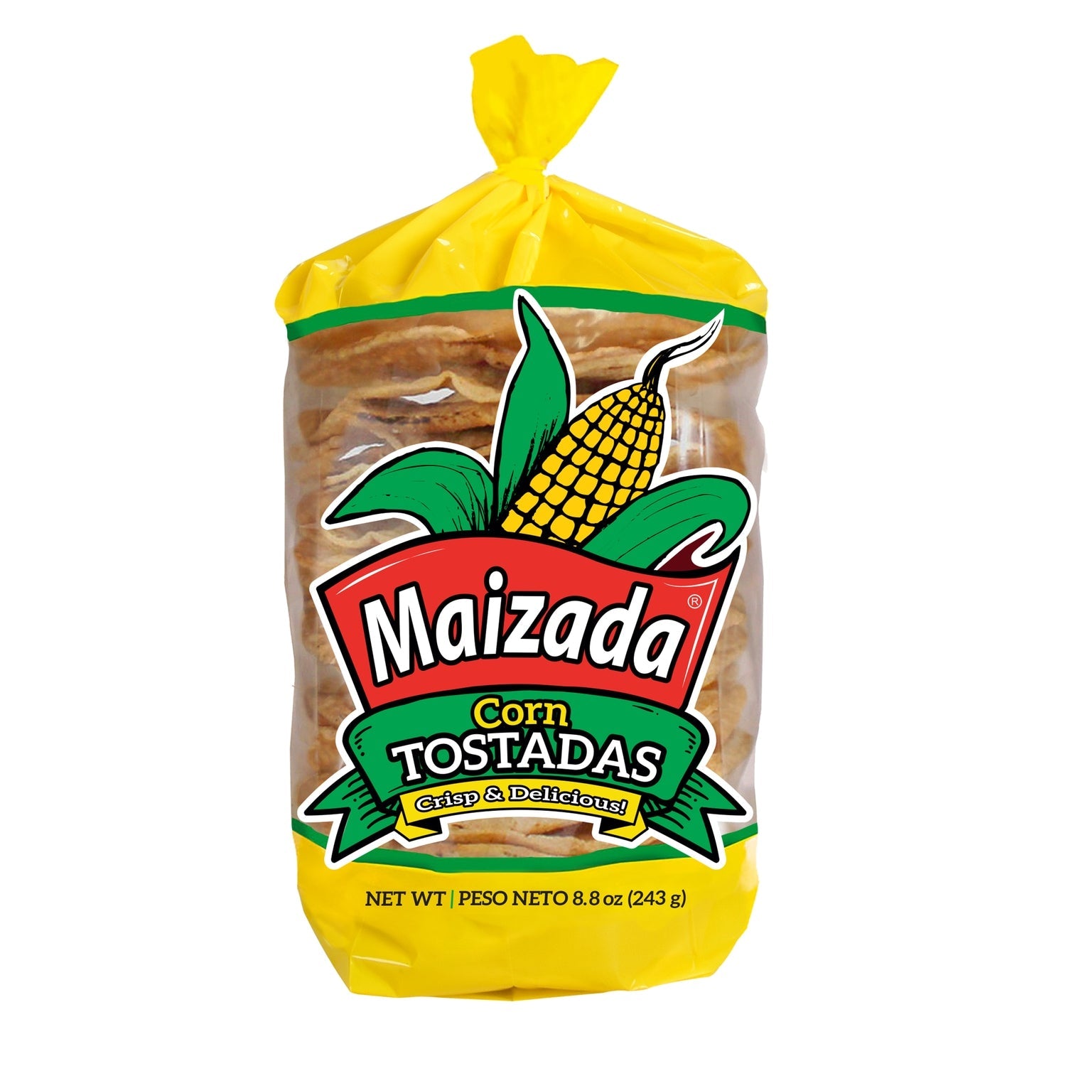 Maizada Corn Tostadas, 22 ct.