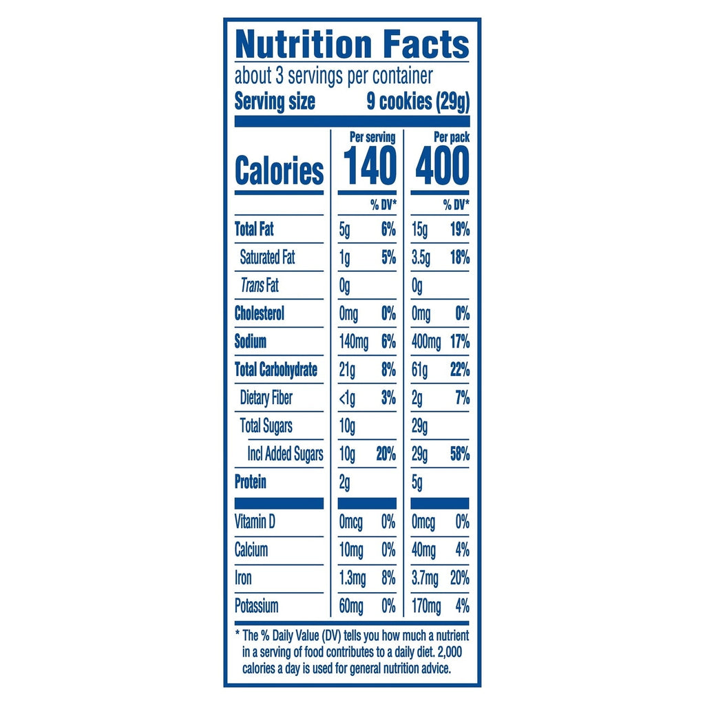 Oreo Mini Peanut Butter Chocolate Sandwich Cookies, 3 oz