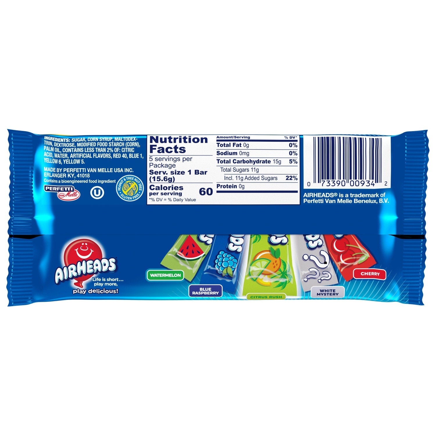 Airheads Taffy, 5-ct. Packs