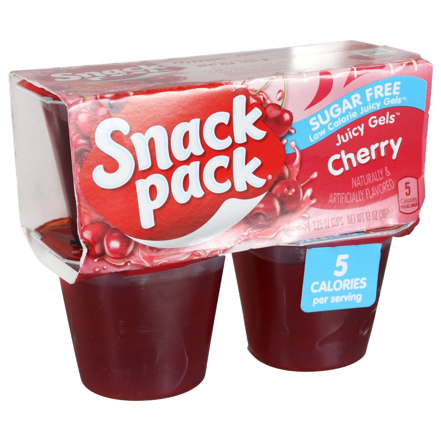 Snack Pack Juicy Gels Cherry, 4-ct. Pack