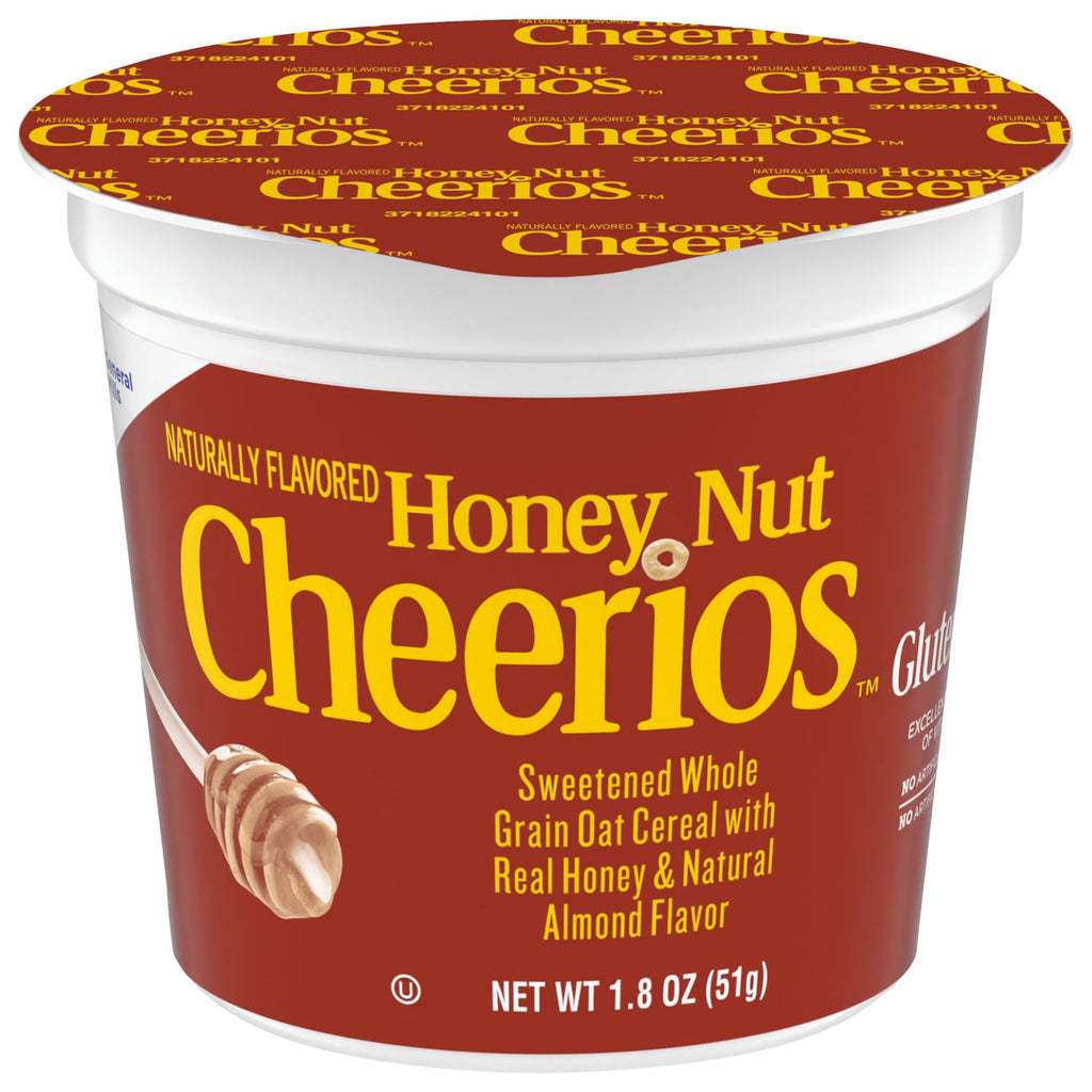 General Mills Honey Nut Cheerios Cup, 1-ct.
