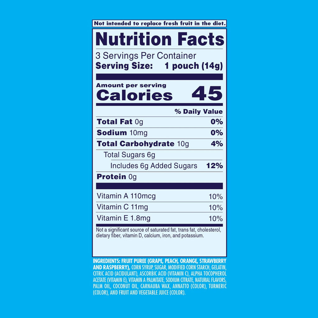 Welch's Juicefuls Fruit Snacks - Mixed Fruit, 3-ct. Packs