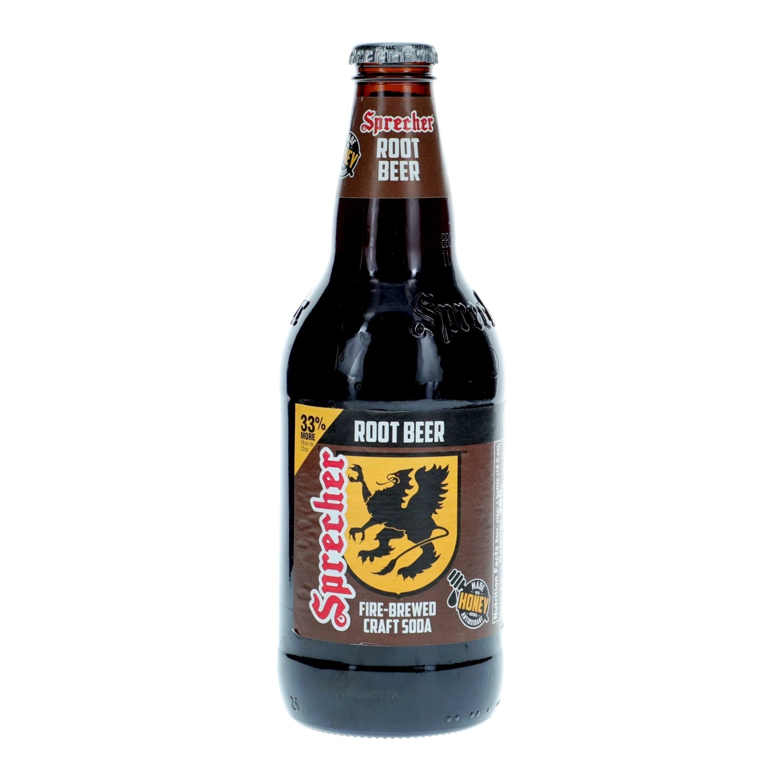 Sprecher Fire Brew Root Beer, 16 oz.