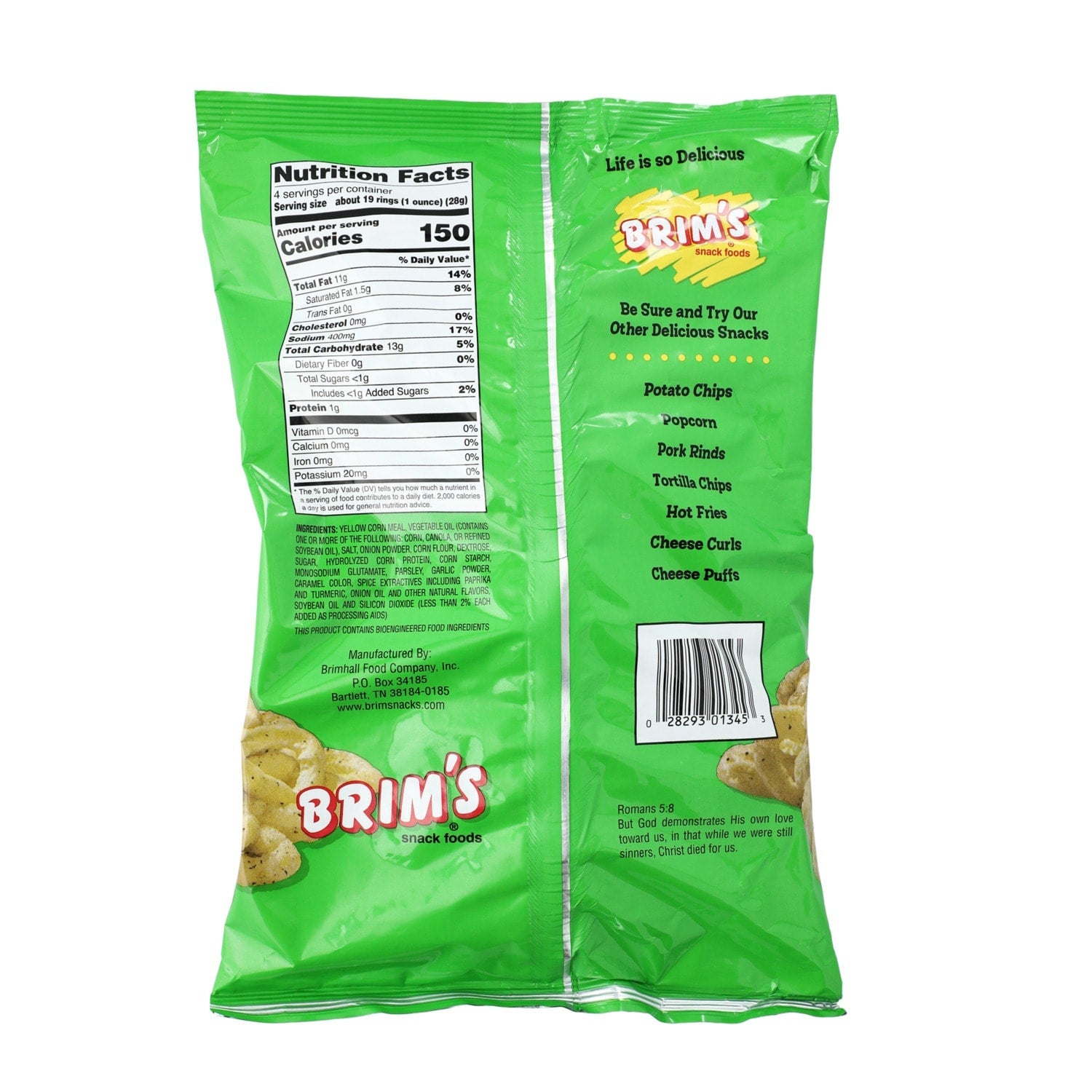 Brim's Onion Flavored Rings, 1 ct.