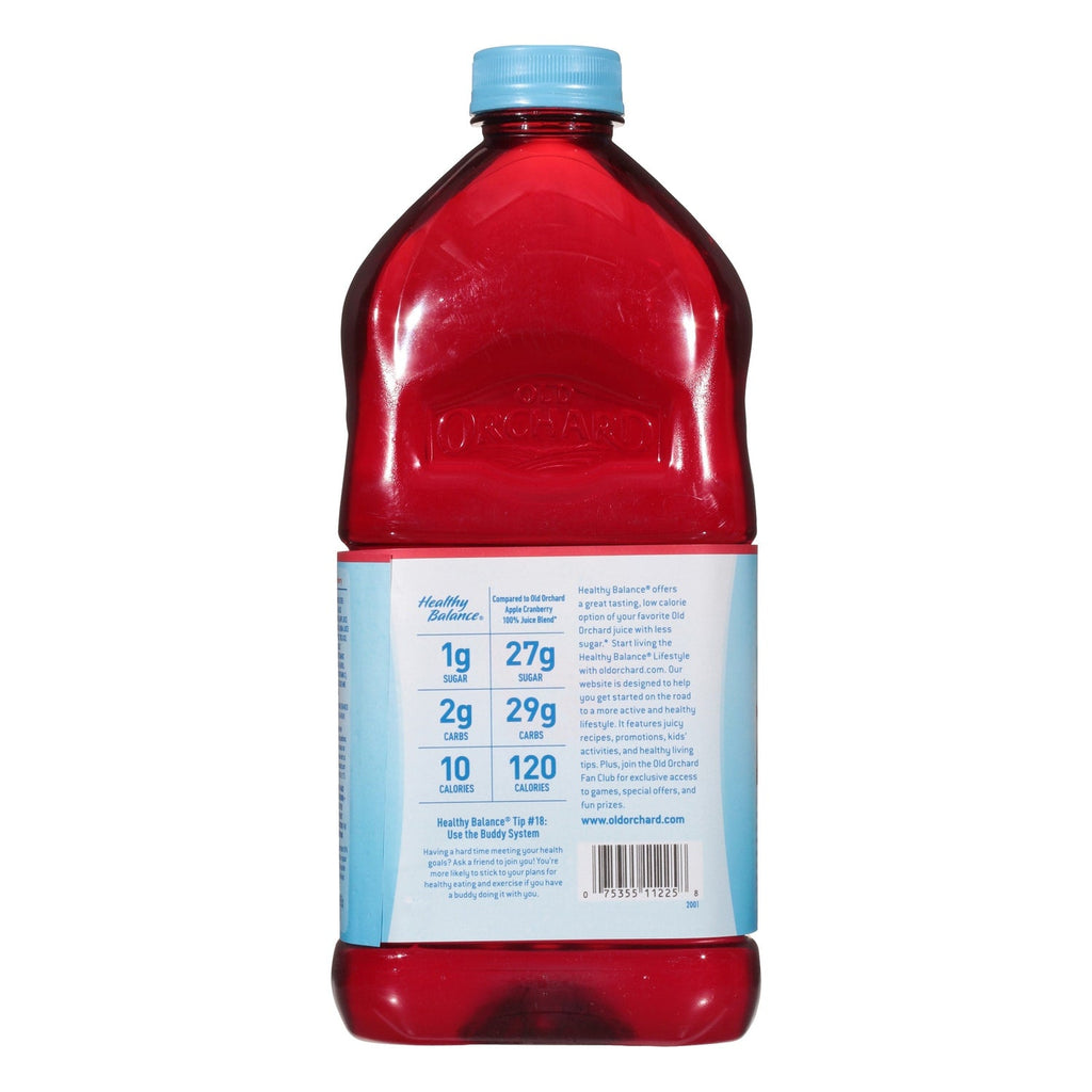 Old Orchard Healthy Balance Apple Cranberry Juice, 1-ct.