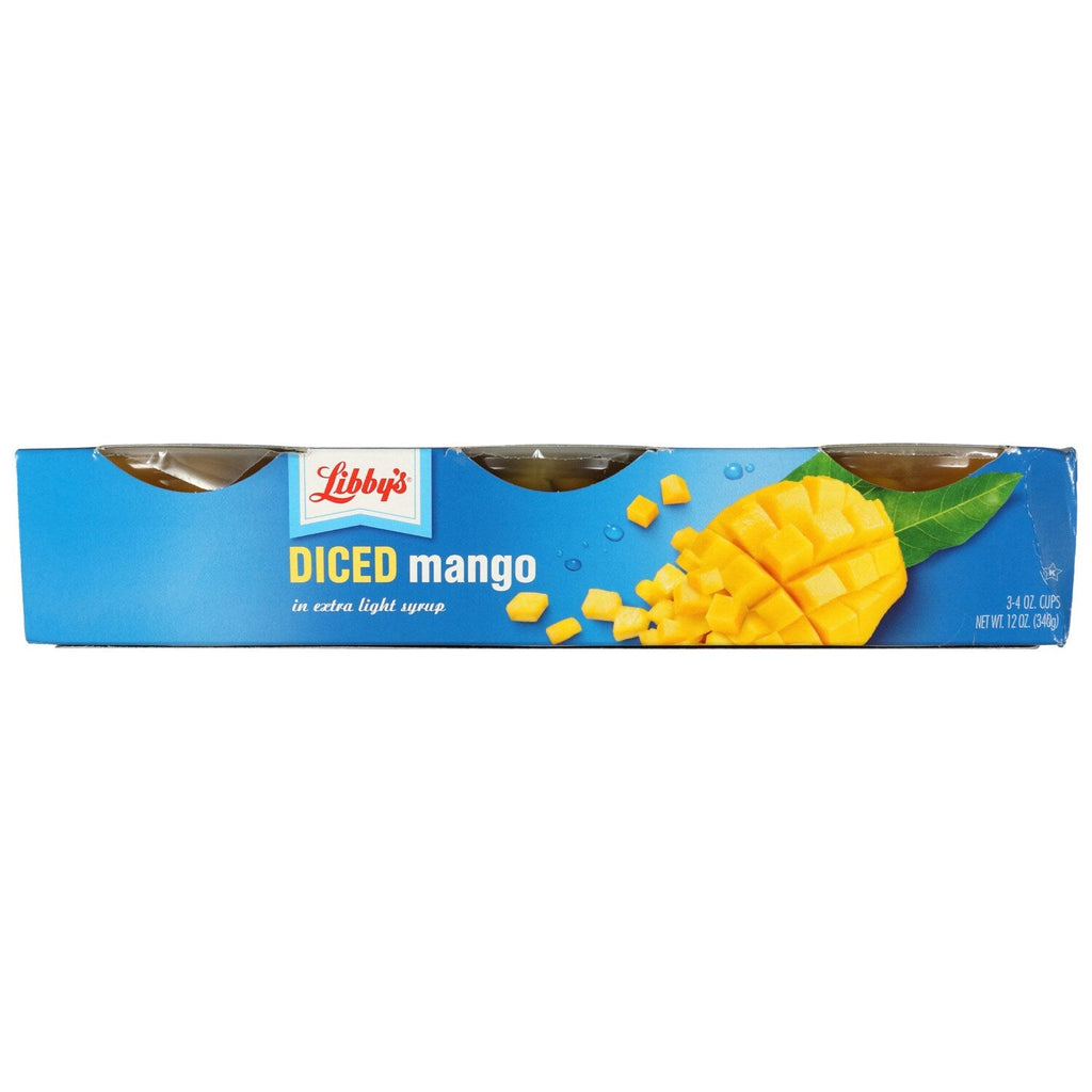 Libby's Diced Mango In Extra Light Syrup, 3-ct. Packs