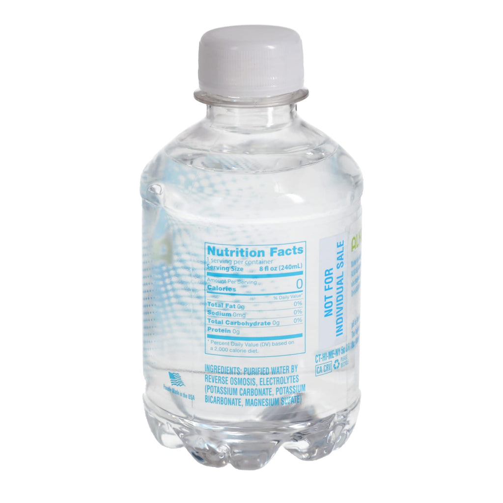 Alka 65 9.5PH Alkaline Water with Electrolytes, 4-ct. Packs, 8-oz. Bottles