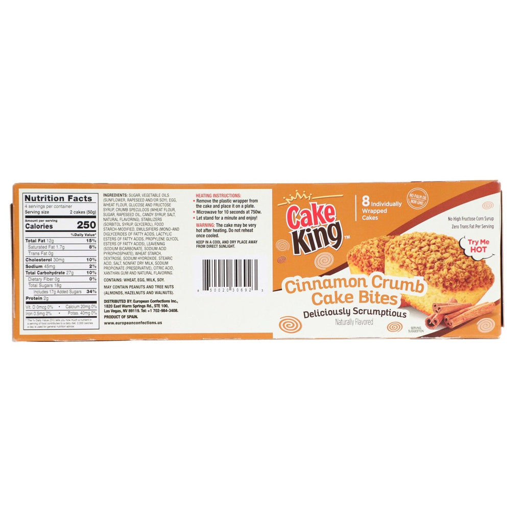 CINN CRUMB CAKE 6CT 5.29Z