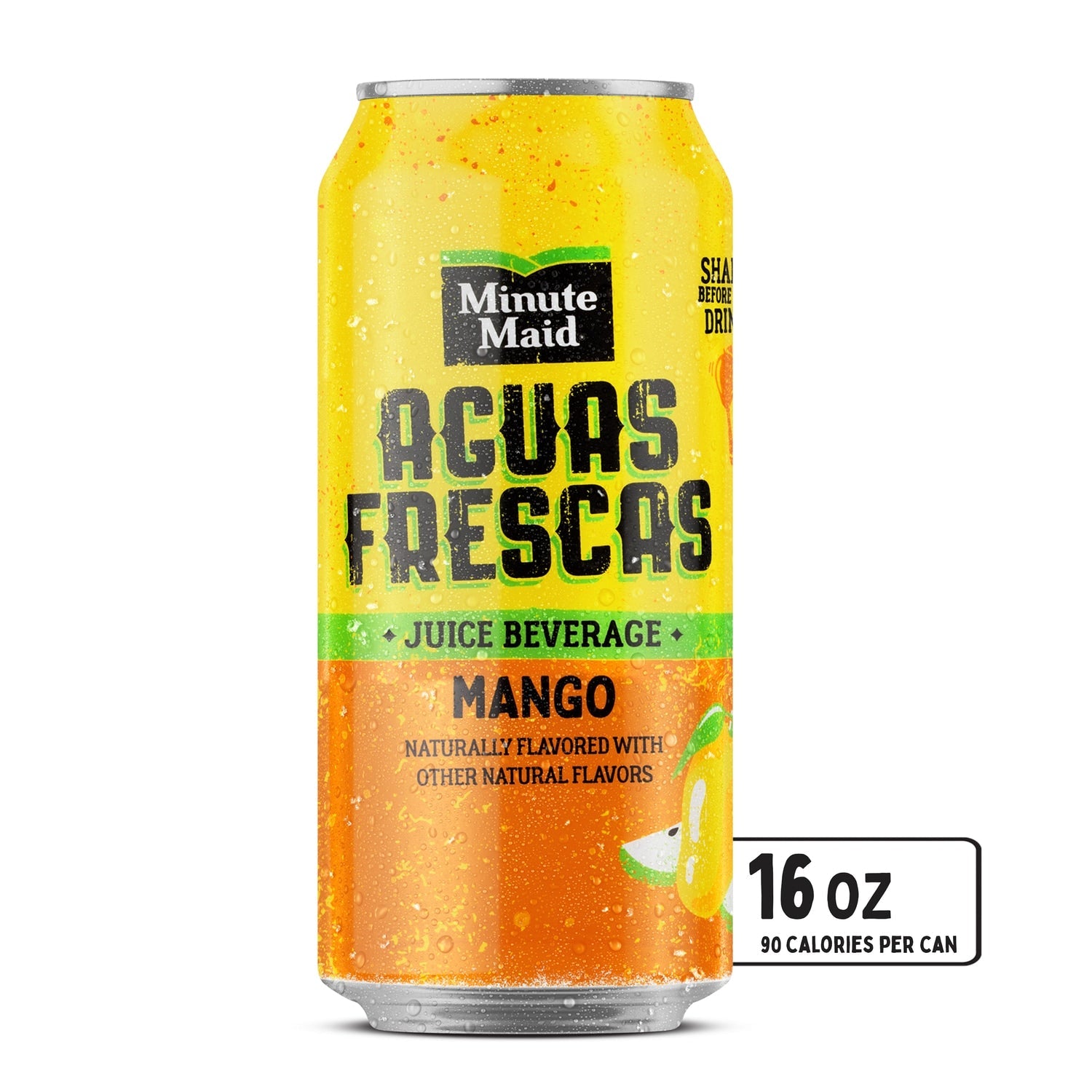 Minute Maid Aguas Frescas Mango Can, 16 fl oz