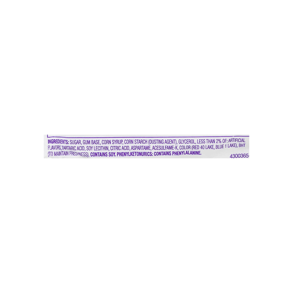 Big League Chew Ground Ball Grape Bubble Gum, 1-ct.