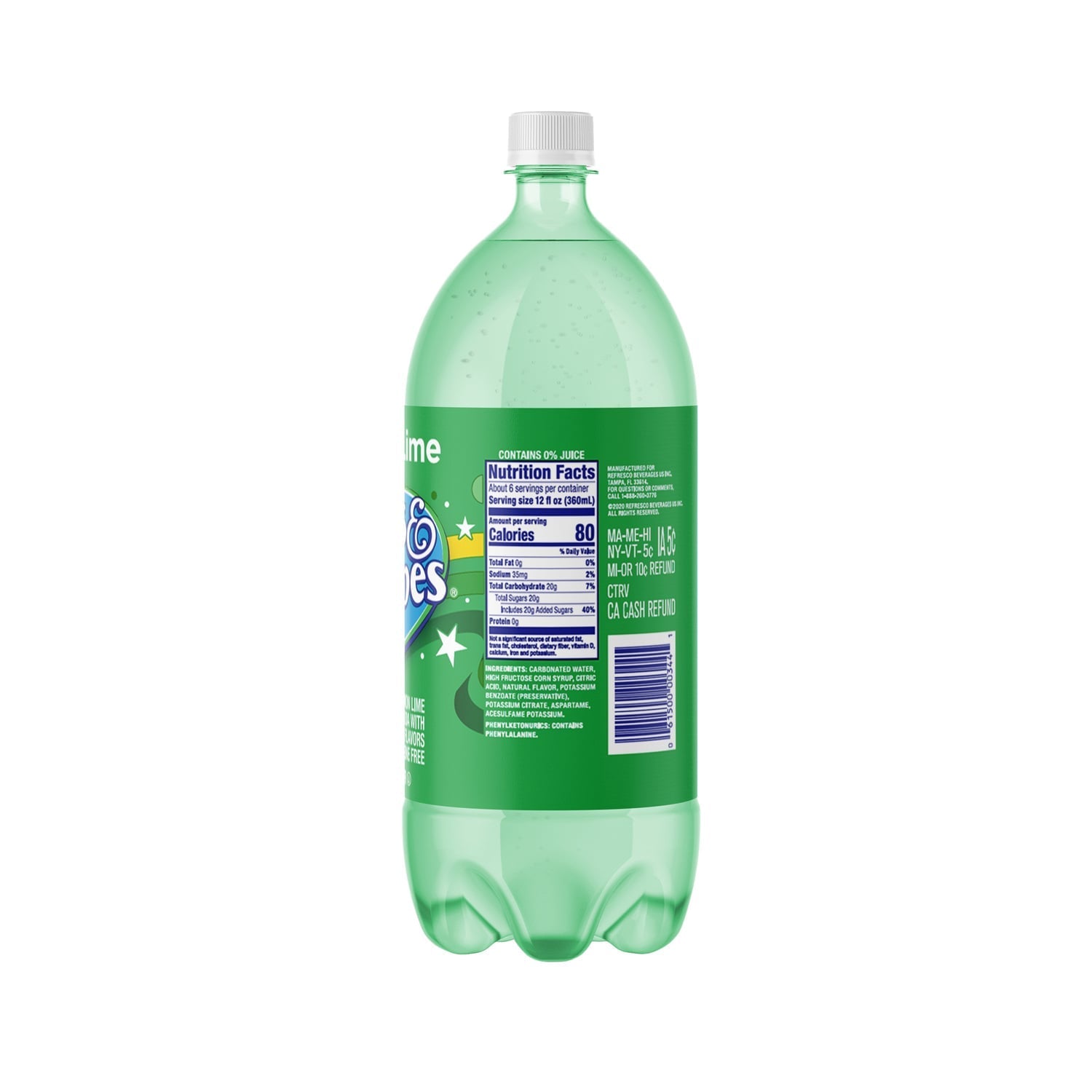 Stars And Stripes Lemon Lime Soft Drink, 1-ct.