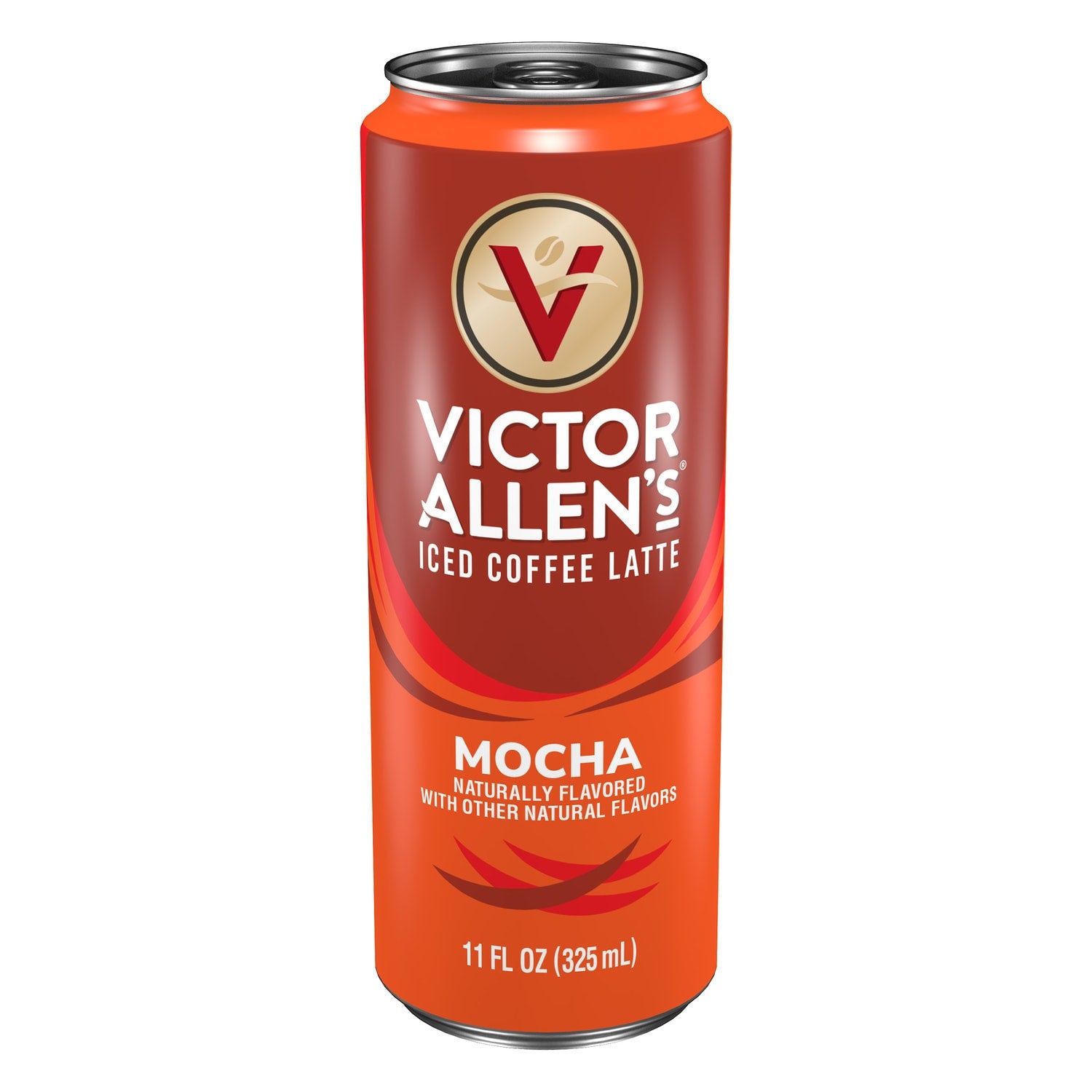 Victor Allen's Coffee Mocha Iced Latte Coffee Drink, 11-oz. Cans