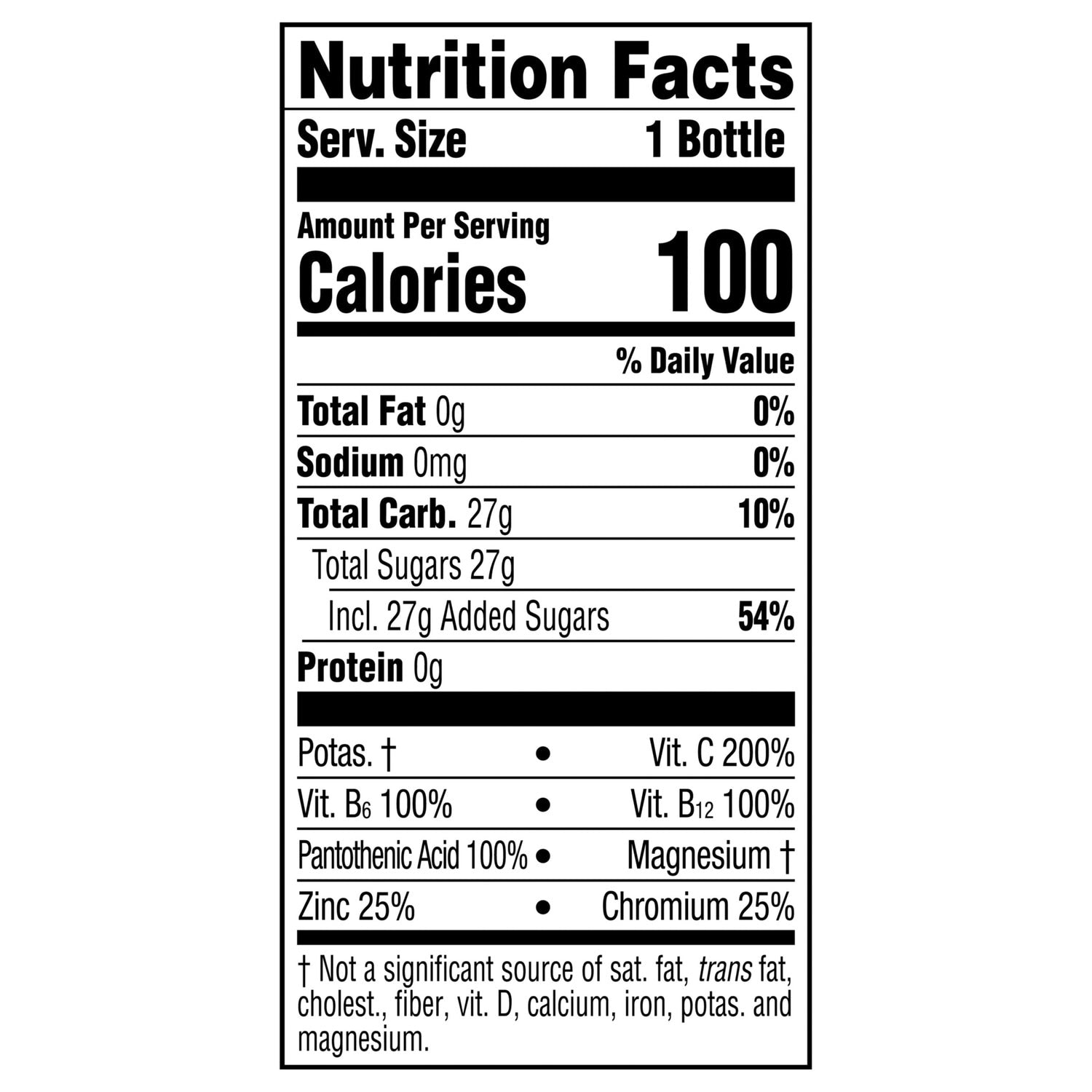 Glaceau Dragonfruit Vitamin Water, 1-ct.