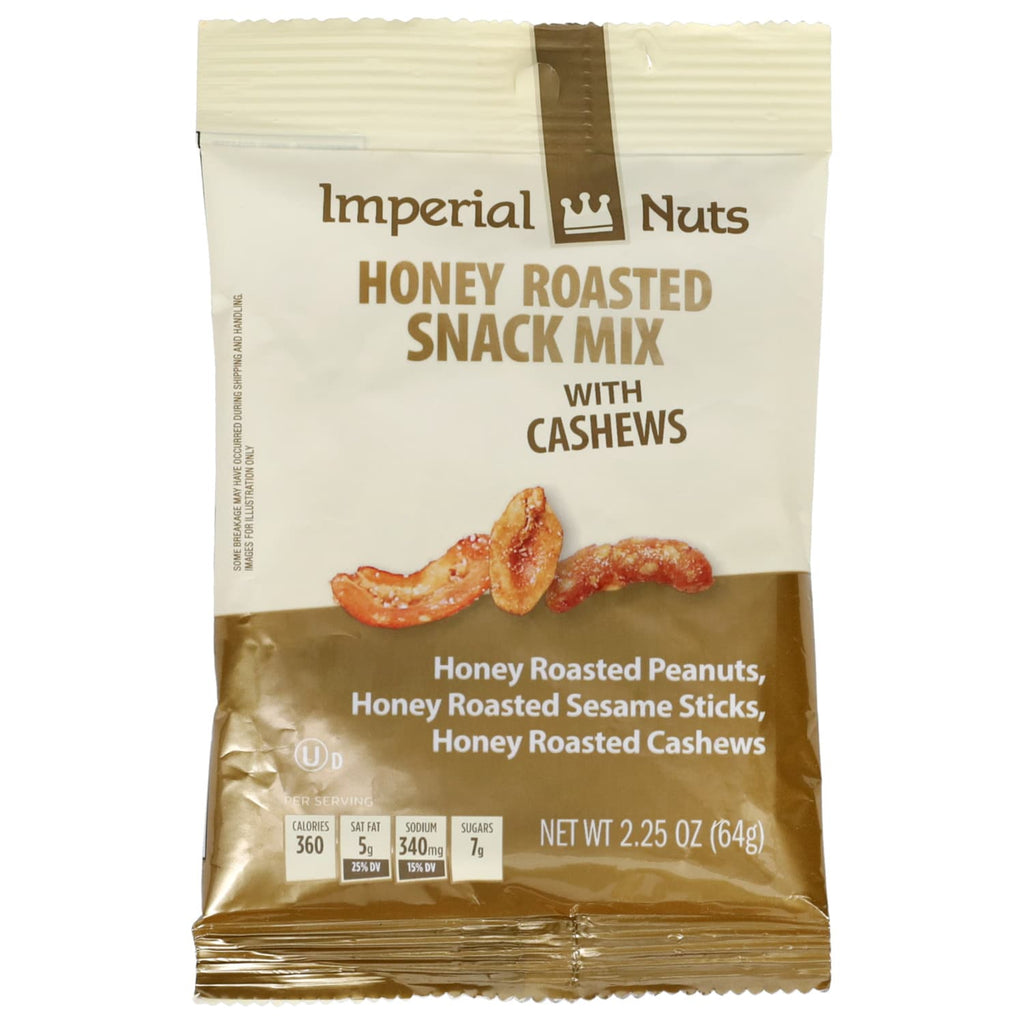 Imperial Nuts Honey Roasted Snack Mix With Cashews, 1-ct.
