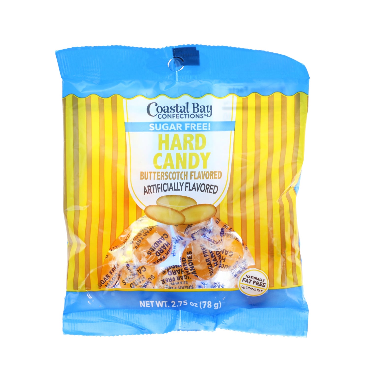 Coastal Bay Confections Butterscotch Sugar Free Hard Candy, 1-ct.
