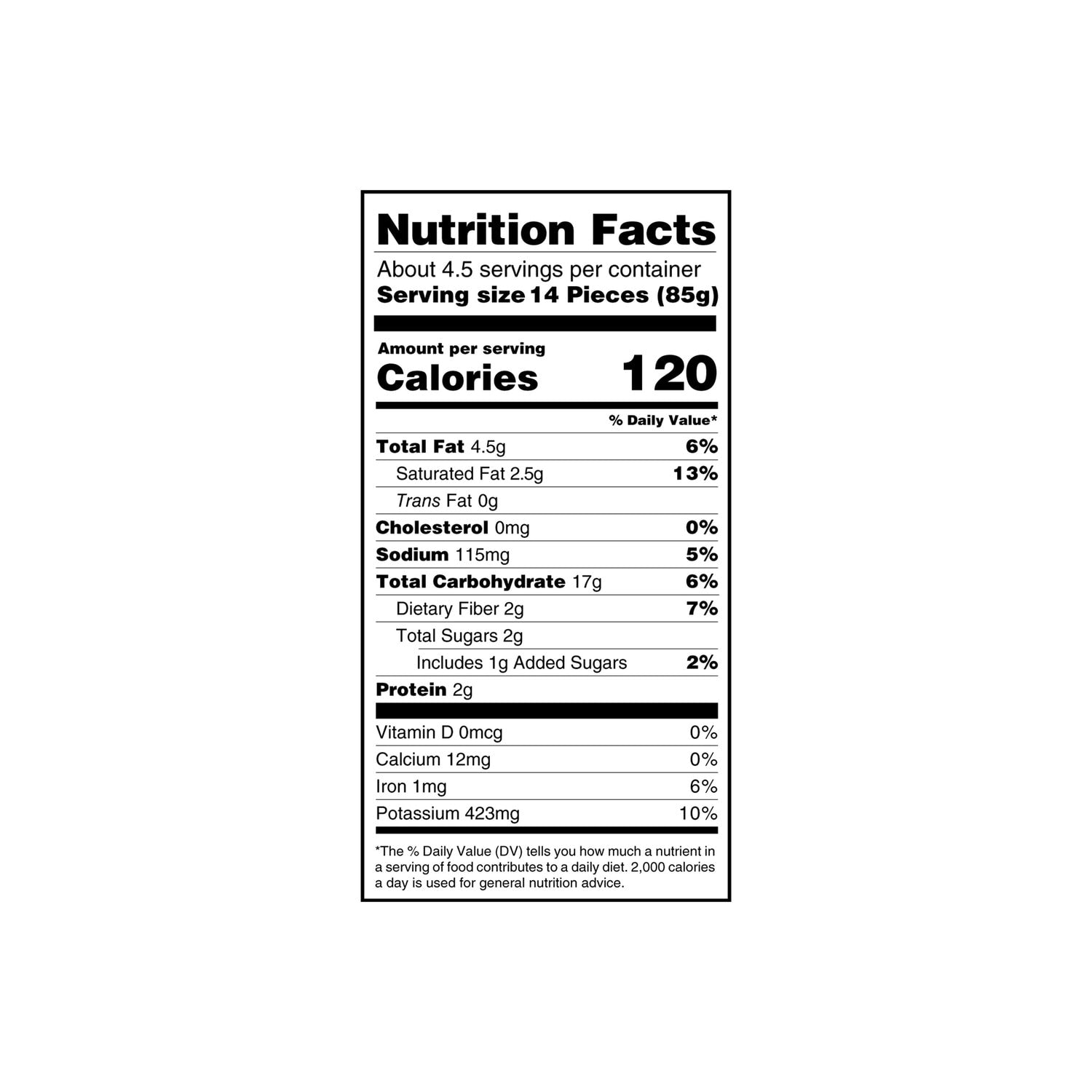 Tj Farms Straight Cut Potato Fries, 1-ct.