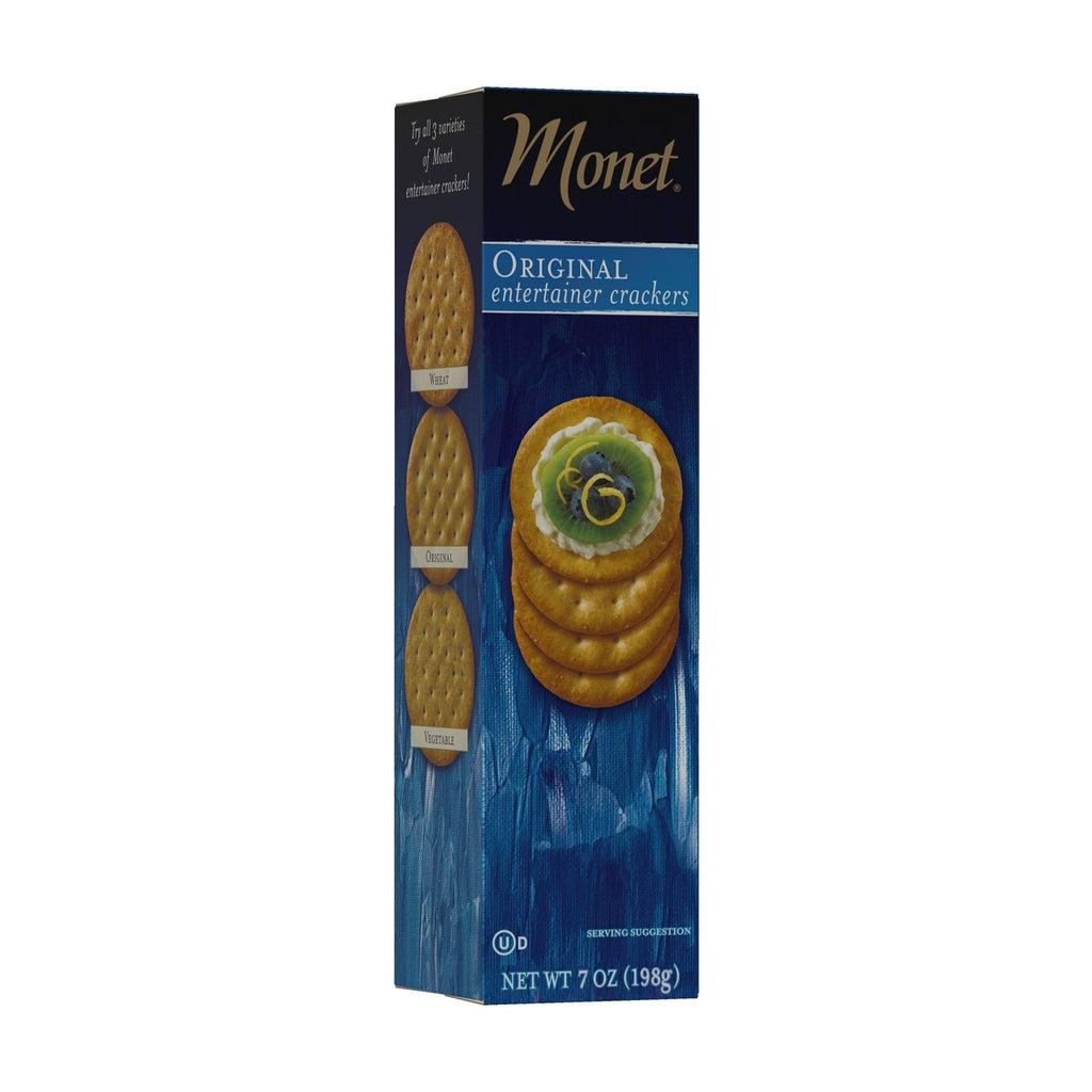Monet Original Entertainment Crackers, 7 oz. Pack