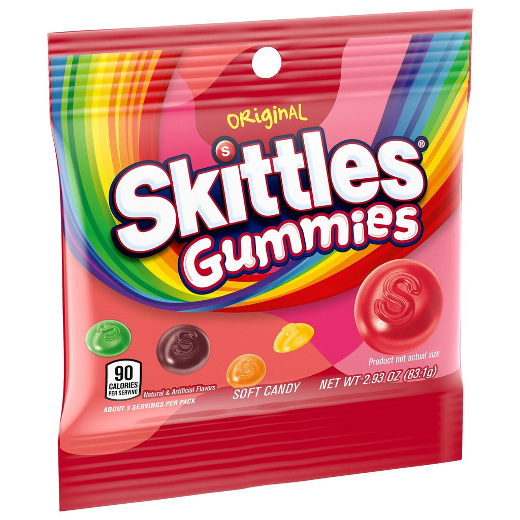 SKITTLES Original Gummy Candy (2.93oz)