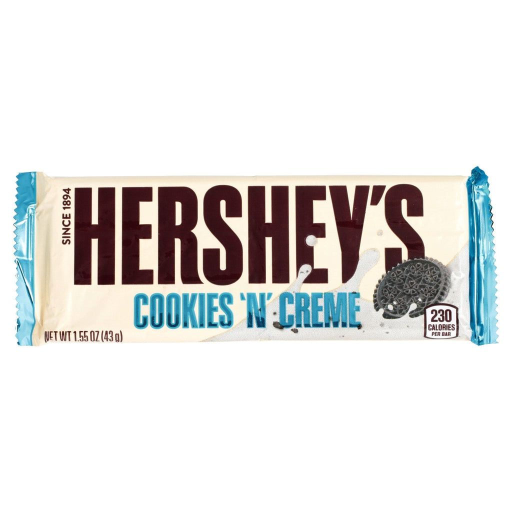 Hershey's Cookies and Cream Candy Bar, 1-ct.